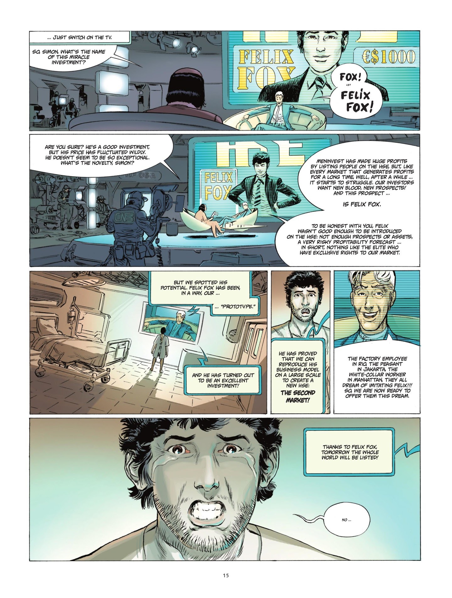 Read online HSE - Human Stock Exchange comic -  Issue #3 - 17
