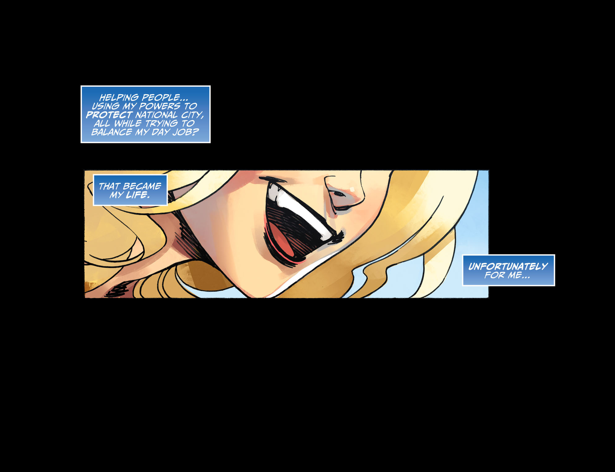 Read online Adventures of Supergirl comic -  Issue #1 - 13