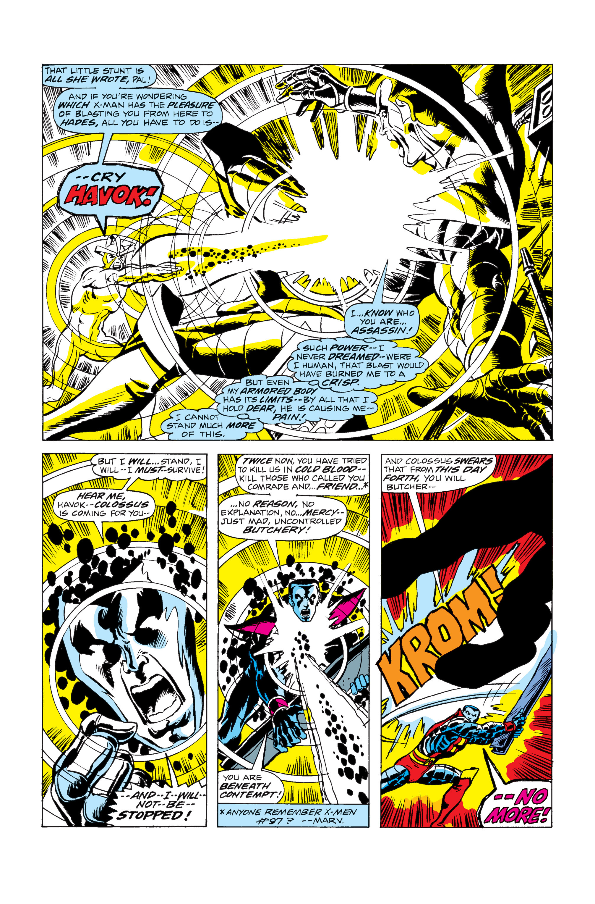 Read online Uncanny X-Men (1963) comic -  Issue #100 - 6