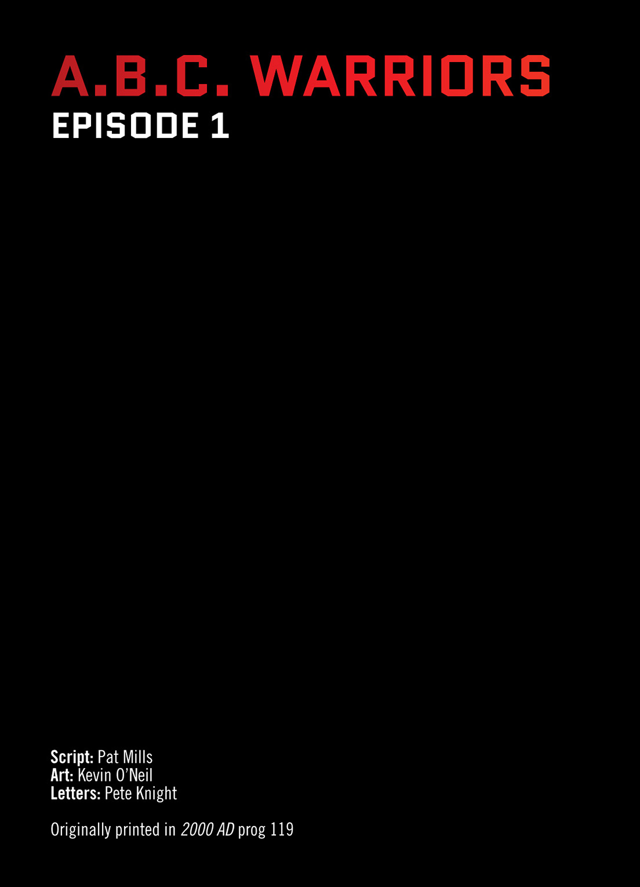 Read online 2000 AD Origins comic -  Issue # TPB - 50