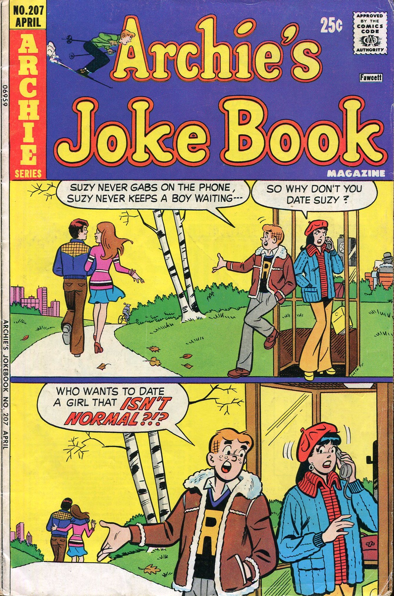 Read online Archie's Joke Book Magazine comic -  Issue #207 - 1