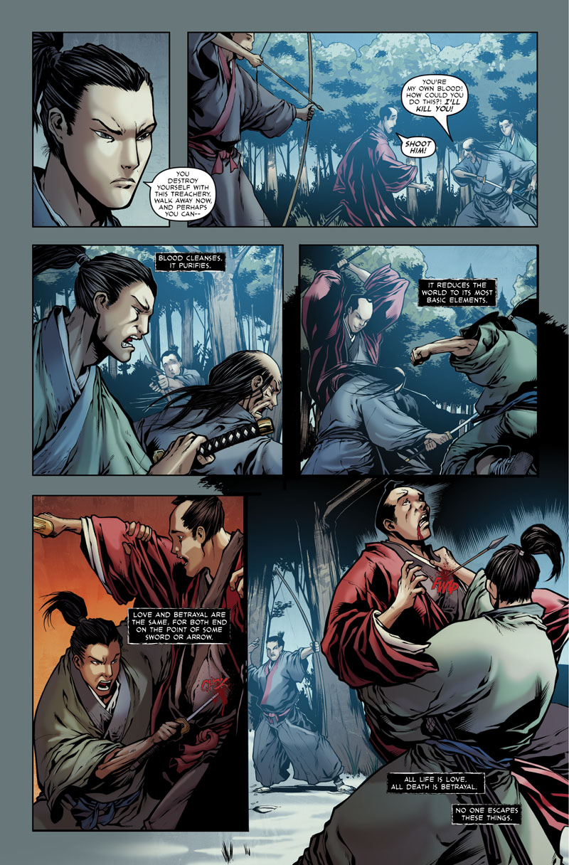 Read online Samurai's Blood comic -  Issue #4 - 11