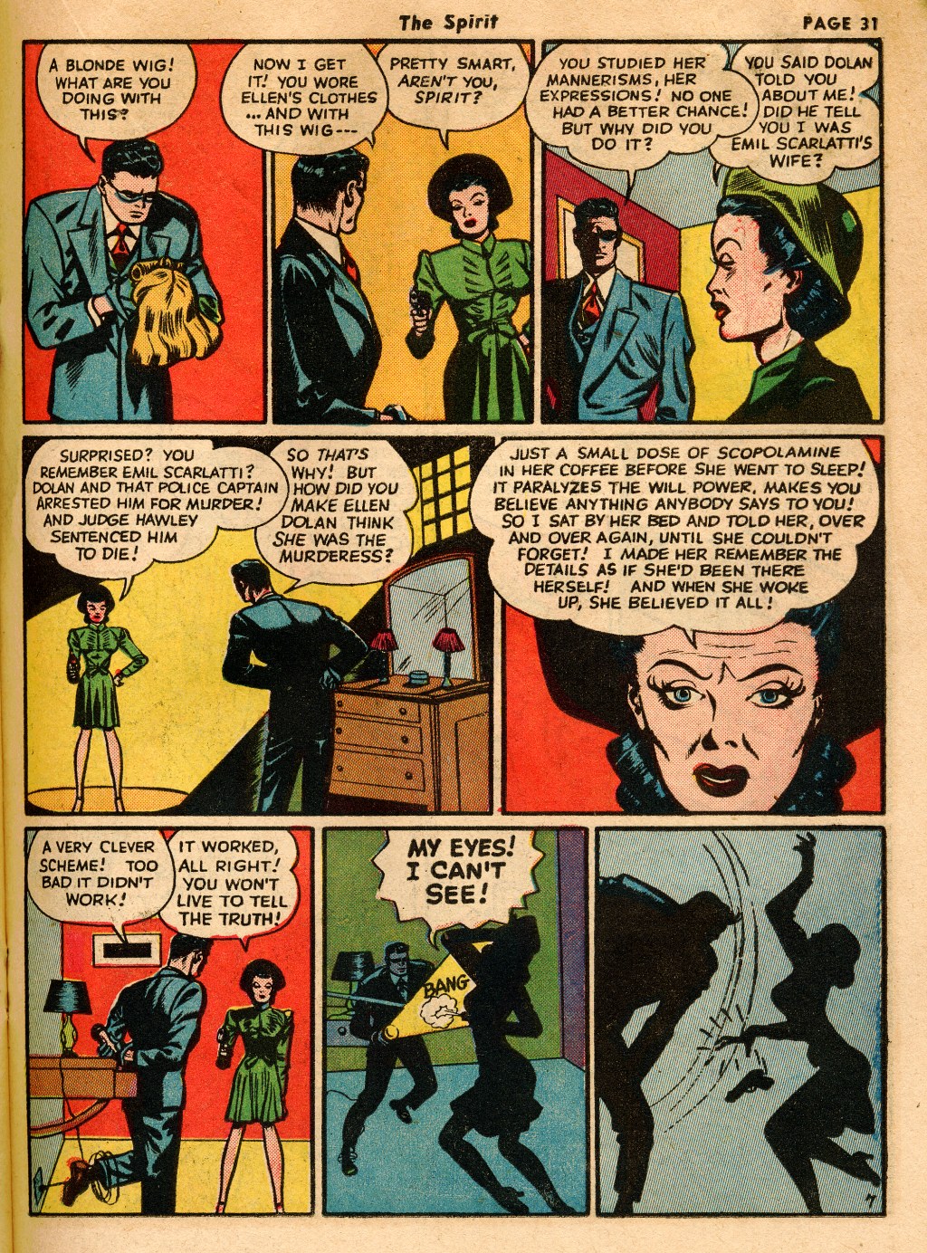 Read online The Spirit (1944) comic -  Issue #2 - 33