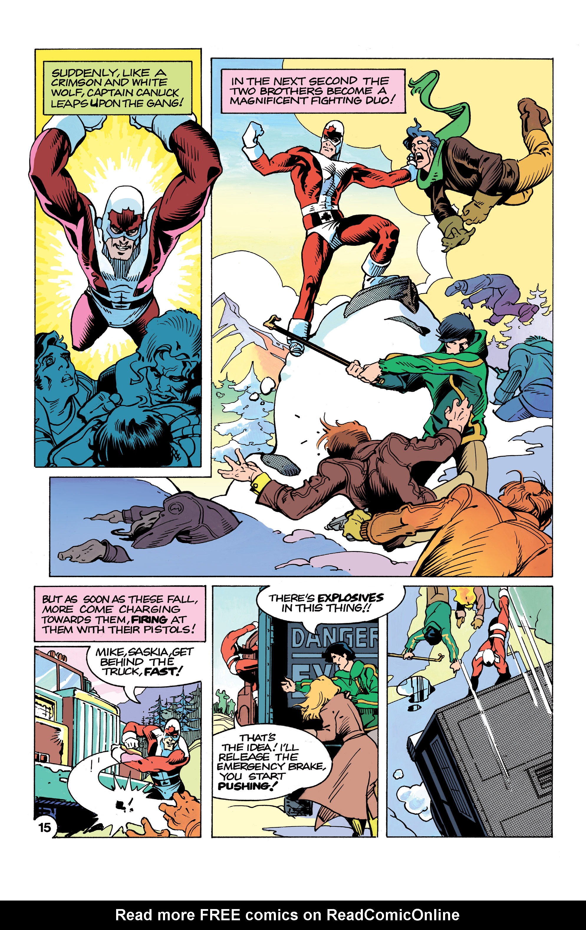 Read online Captain Canuck (1975) comic -  Issue #9 - 16