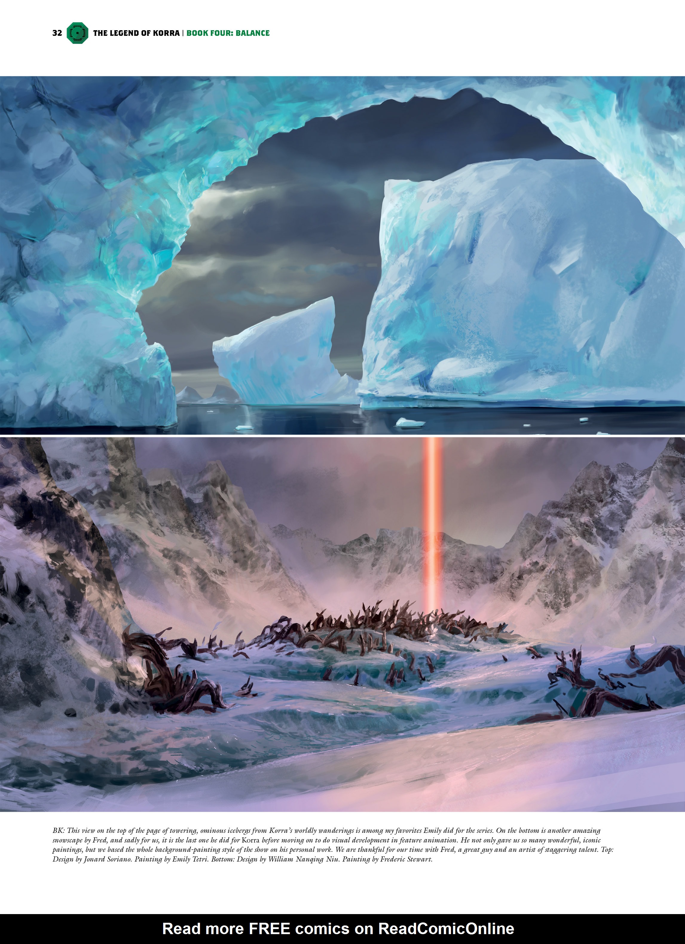 Read online The Legend of Korra: The Art of the Animated Series comic -  Issue # TPB 4 - 31