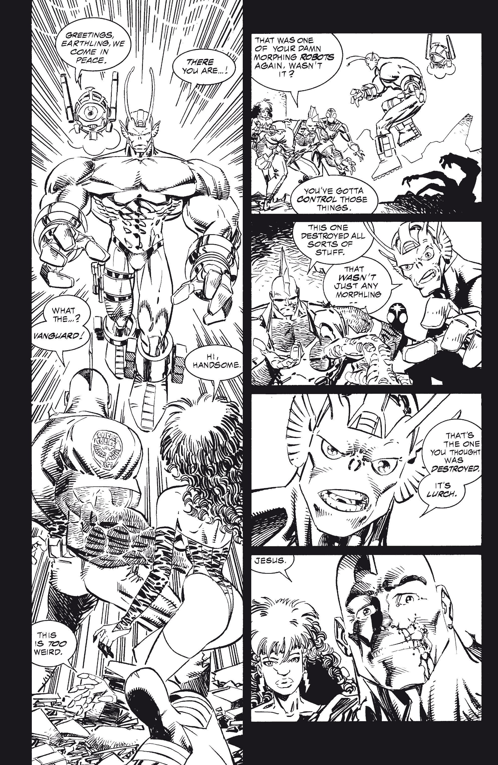 Read online Savage Dragon Archives comic -  Issue # TPB 1 (Part 5) - 32