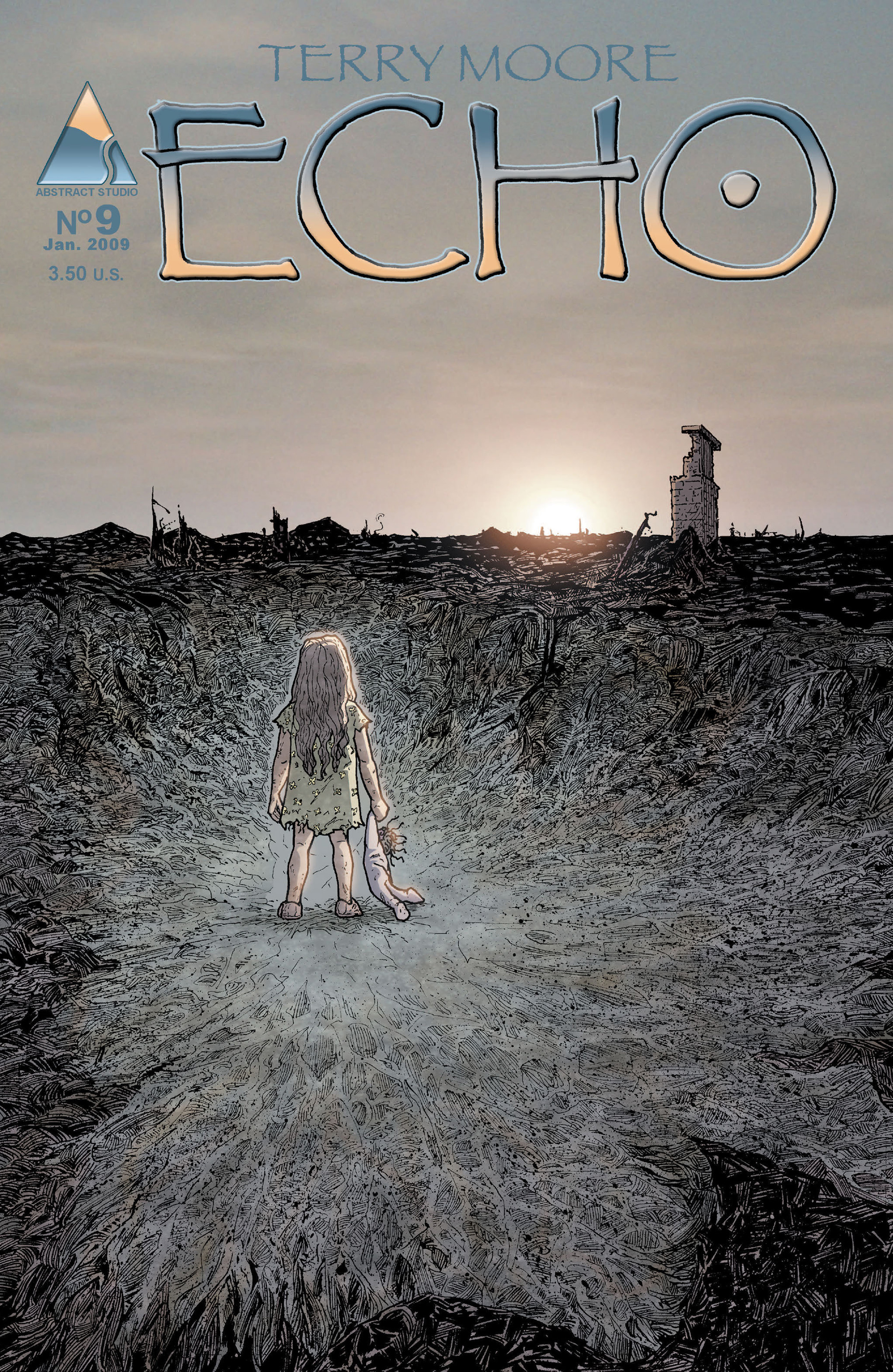 Read online Terry Moore's Echo comic -  Issue #9 - 1