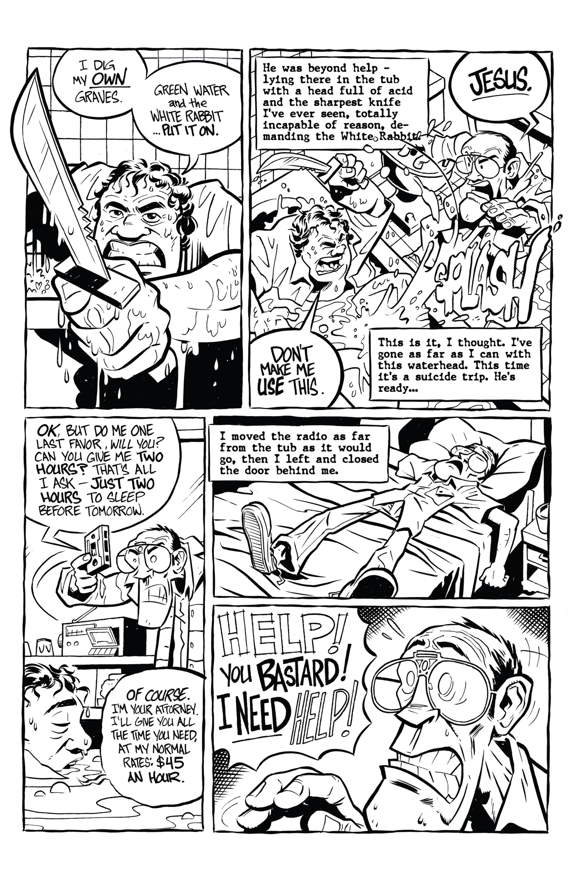 Read online Hunter S. Thompson's Fear and Loathing in Las Vegas comic -  Issue #2 - 24