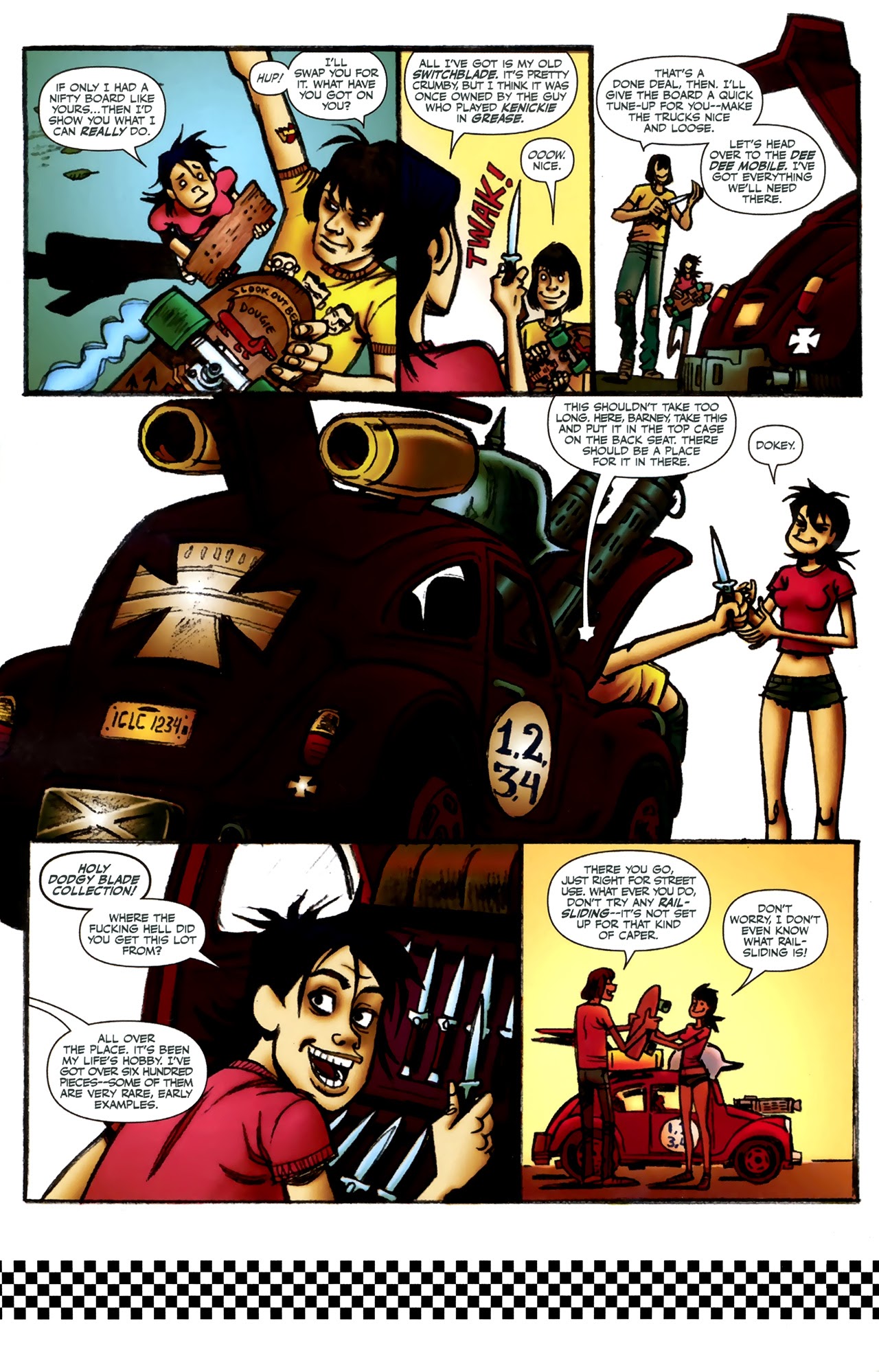 Read online Tank Girl: Skidmarks comic -  Issue #1 - 23