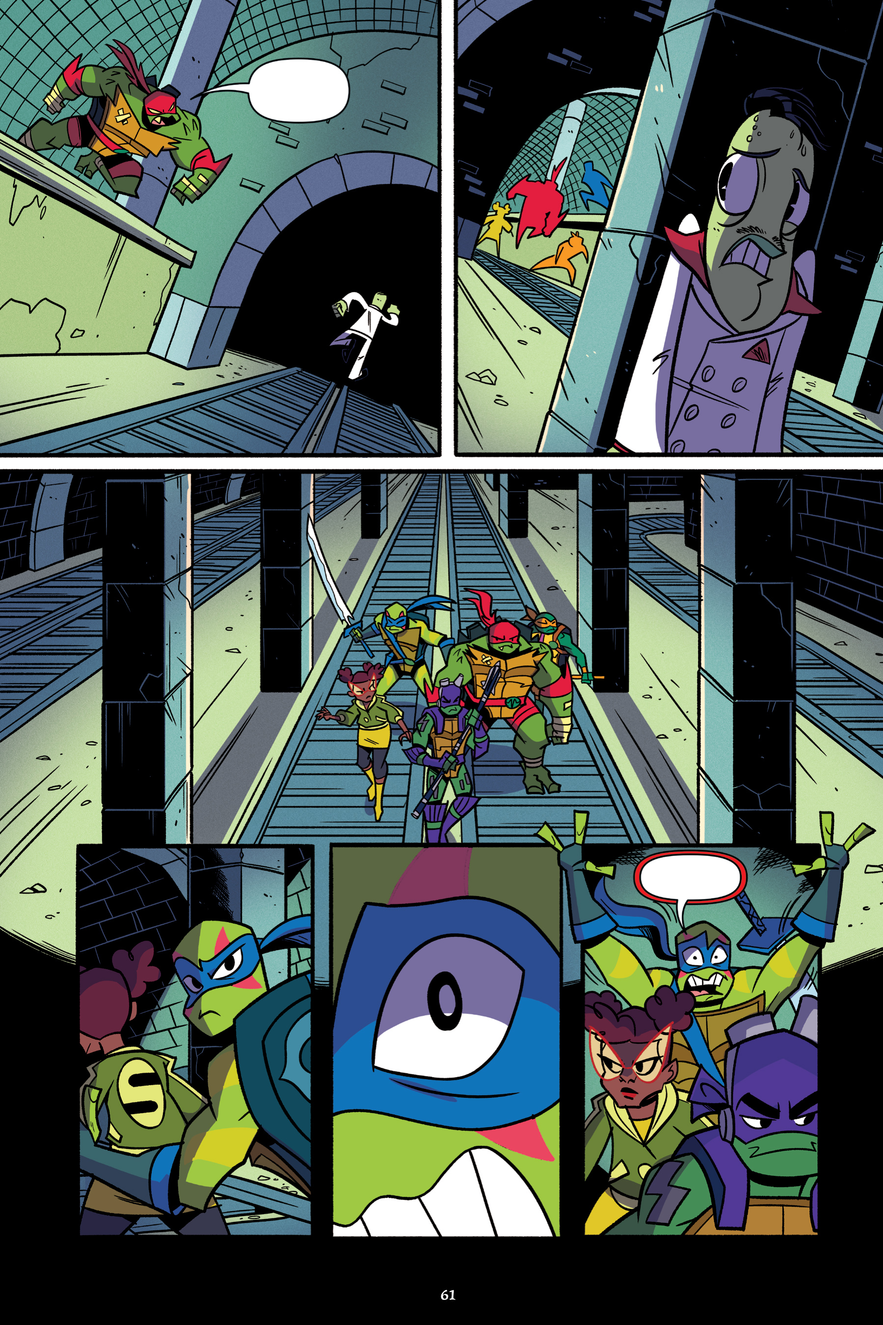 Read online Rise of the Teenage Mutant Ninja Turtles: Sound Off! comic -  Issue # _TPB - 62