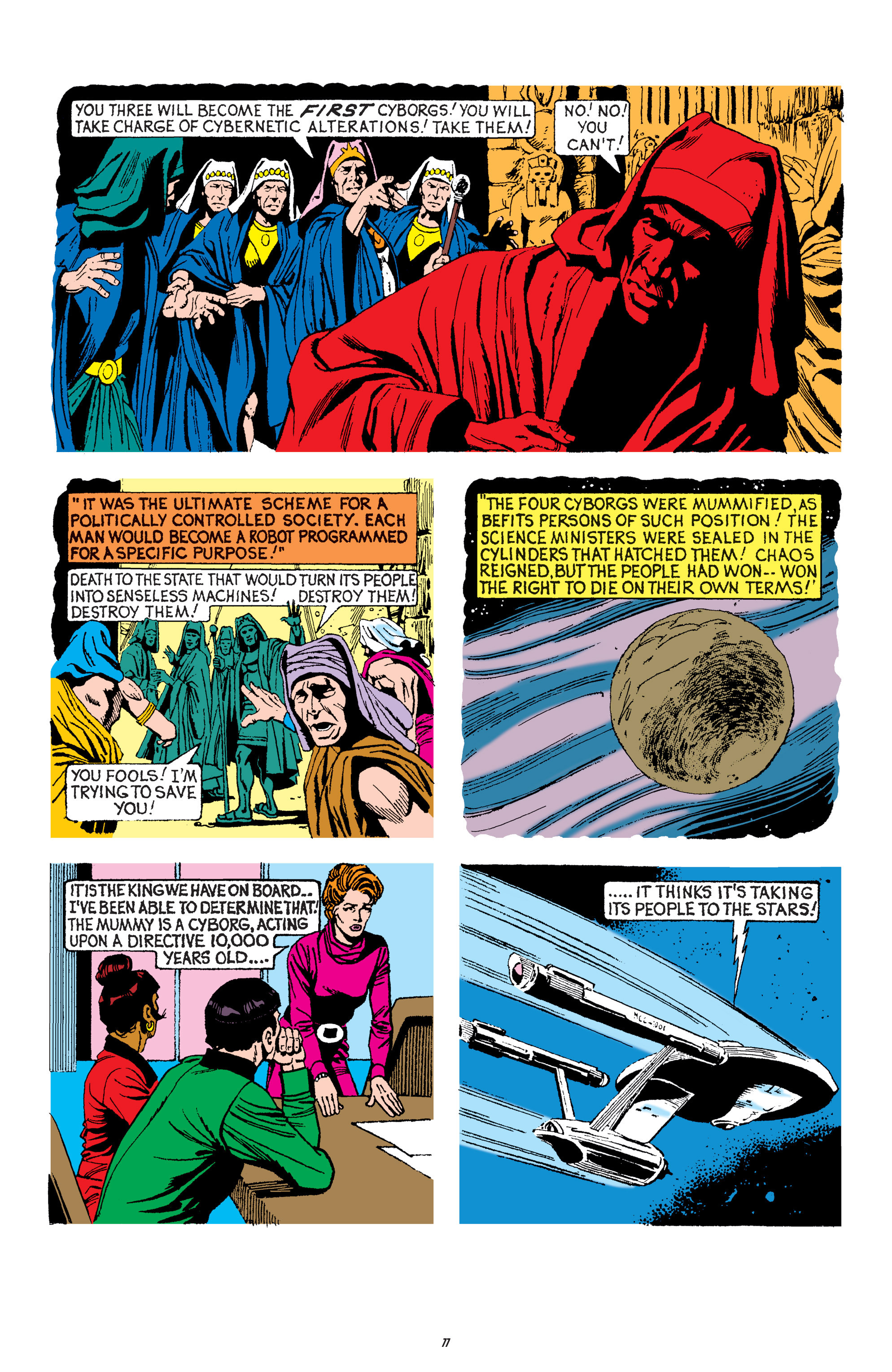 Read online Star Trek Archives comic -  Issue # TPB 4 - 77