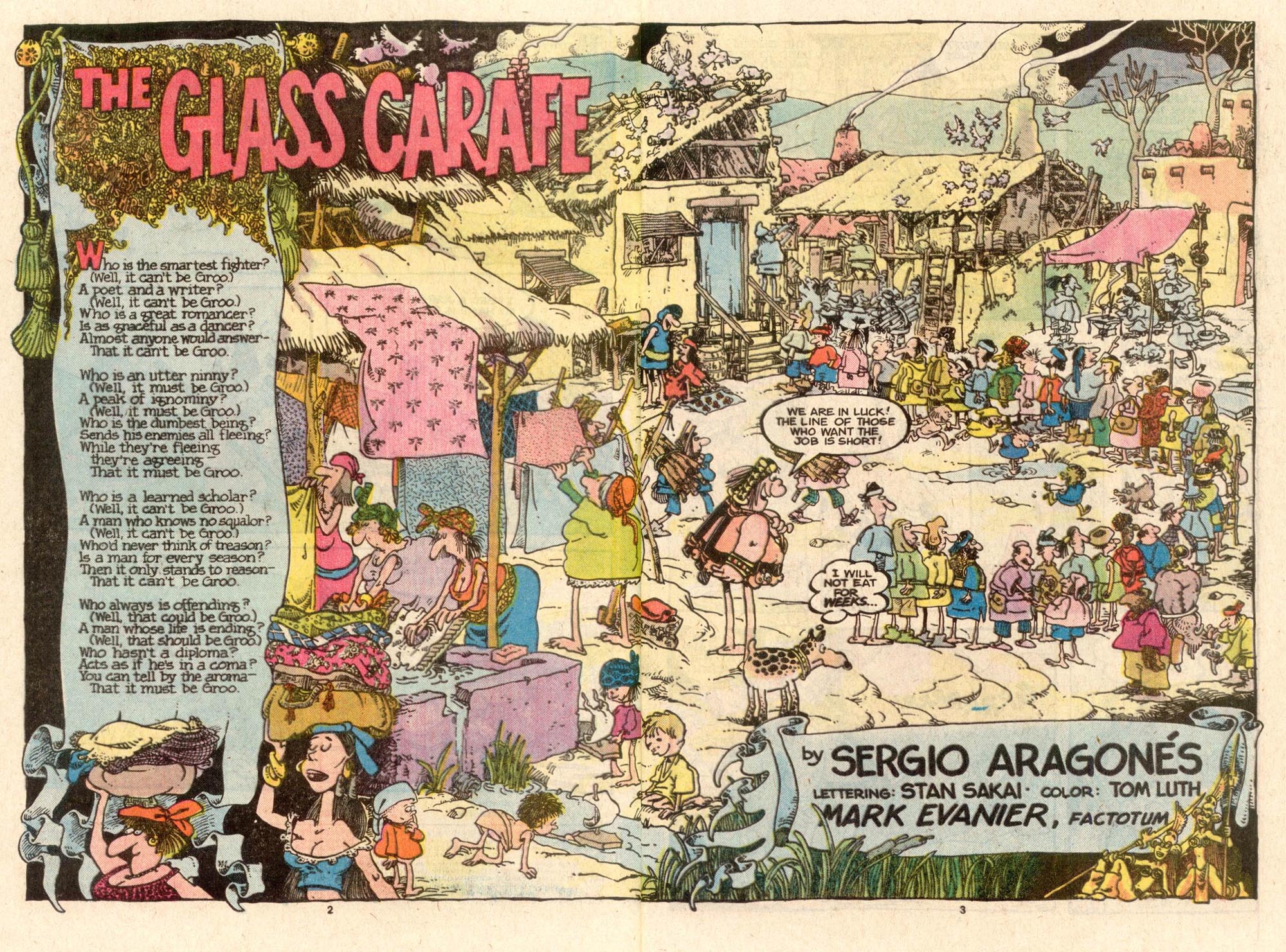 Read online Sergio Aragonés Groo the Wanderer comic -  Issue #40 - 3