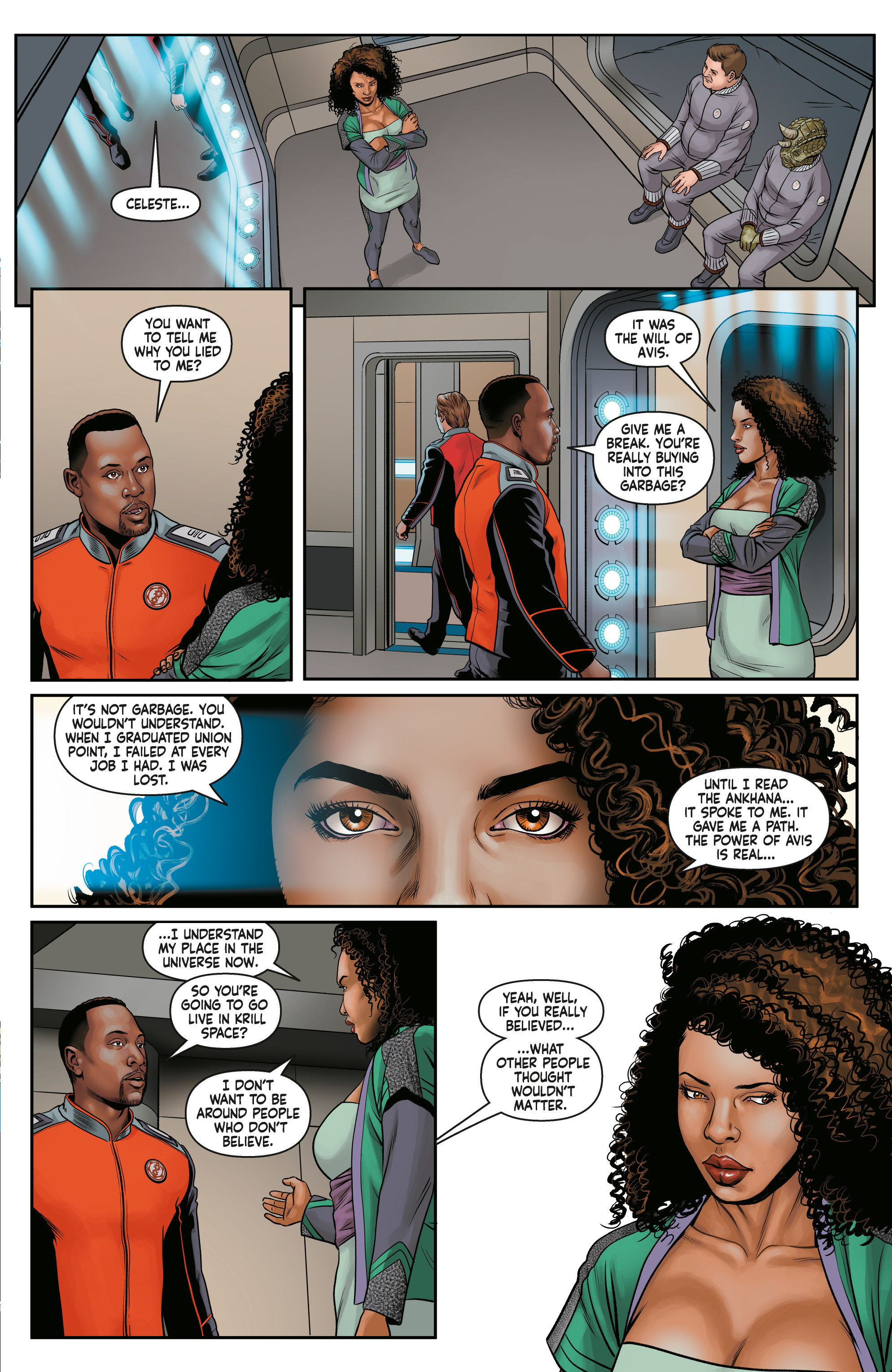 Read online The Orville comic -  Issue #4 - 5