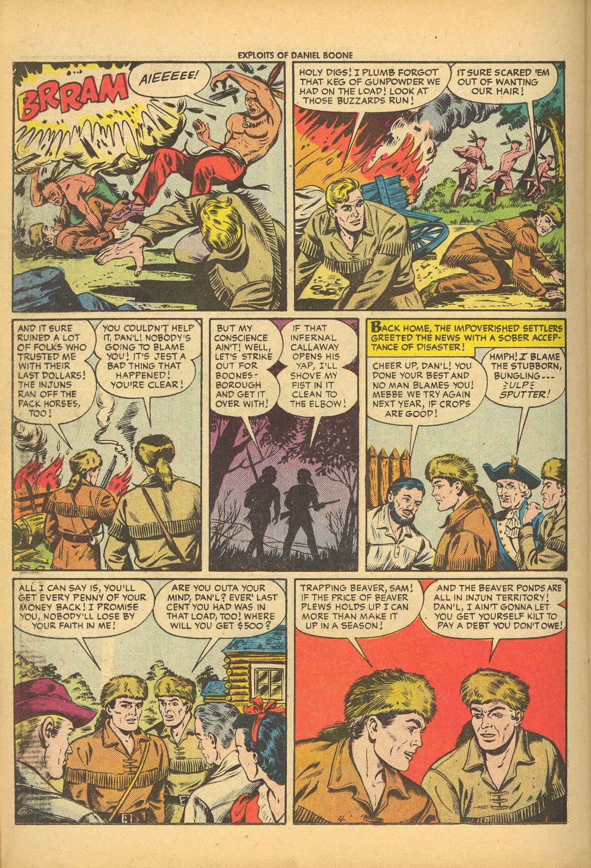 Read online Exploits of Daniel Boone comic -  Issue #3 - 22