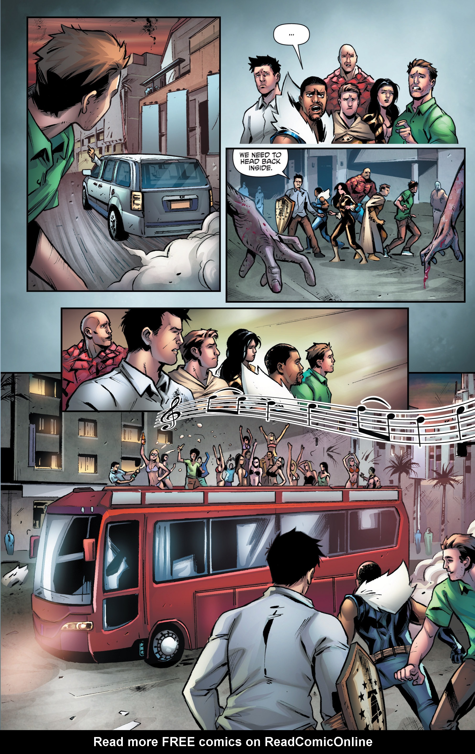 Read online Hollywood Zombie Apocalypse comic -  Issue #2 - 32