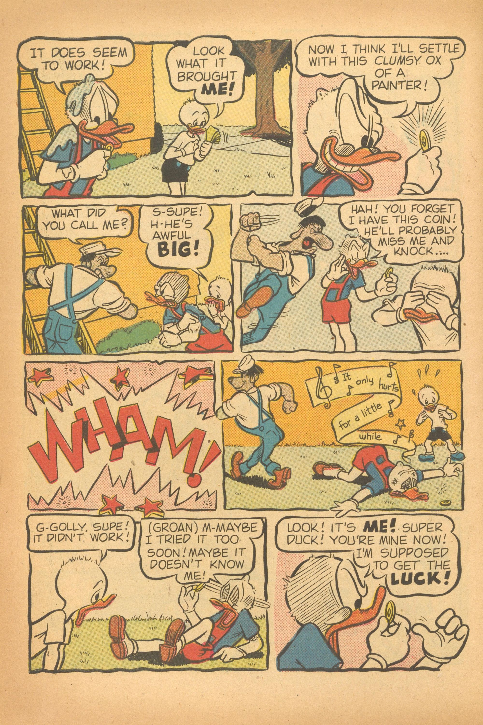 Read online Super Duck Comics comic -  Issue #72 - 6