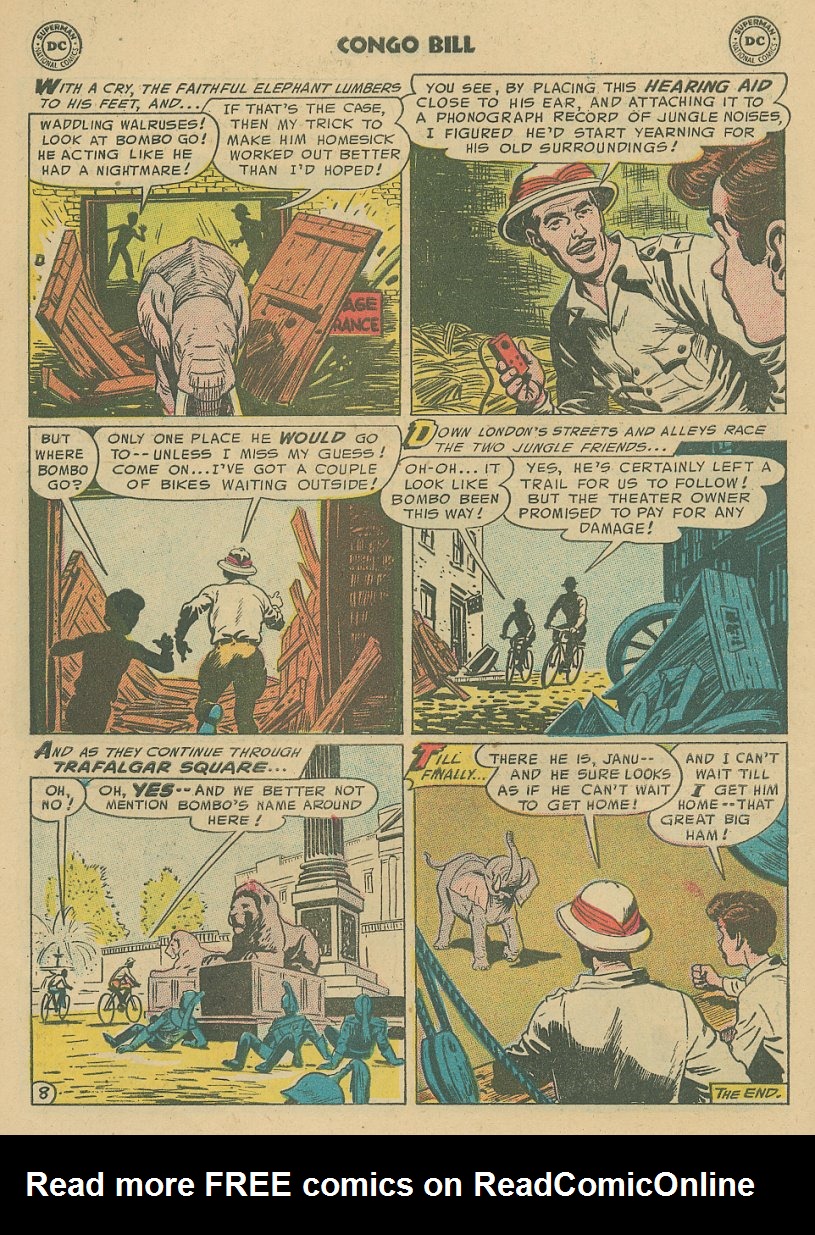 Read online Congo Bill comic -  Issue #6 - 10