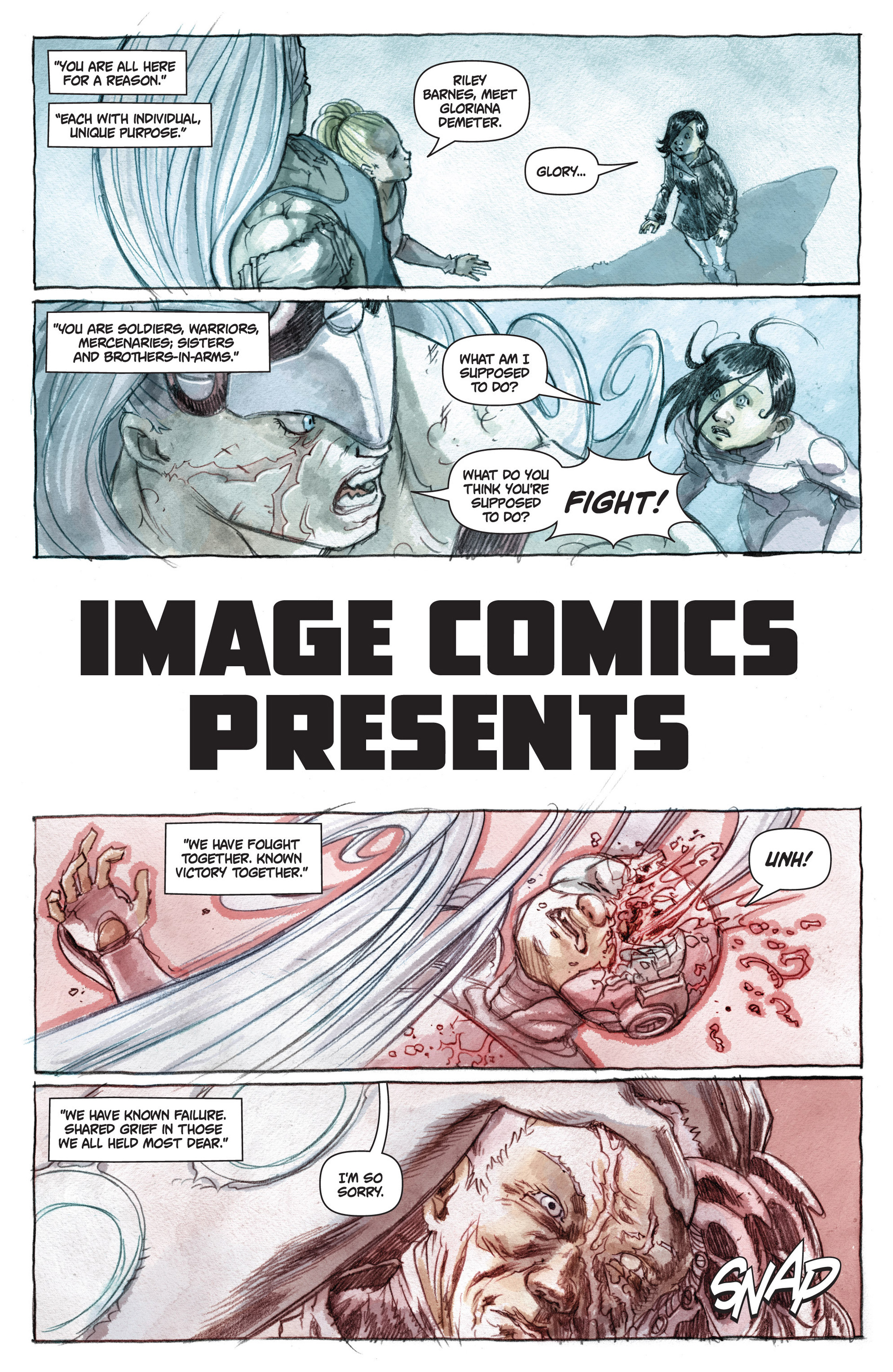 Read online Glory comic -  Issue #33 - 3