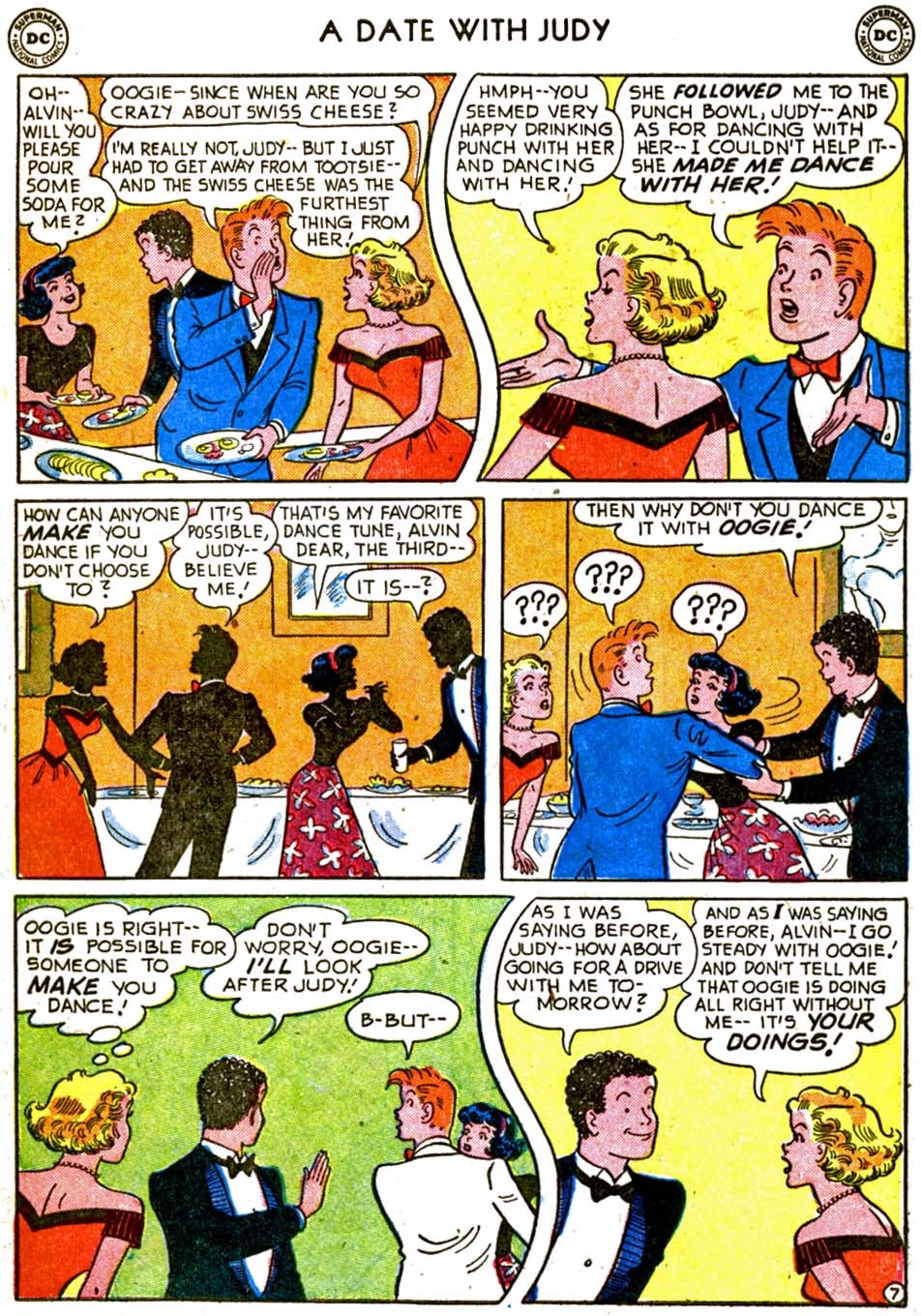 Read online A Date with Judy comic -  Issue #25 - 9
