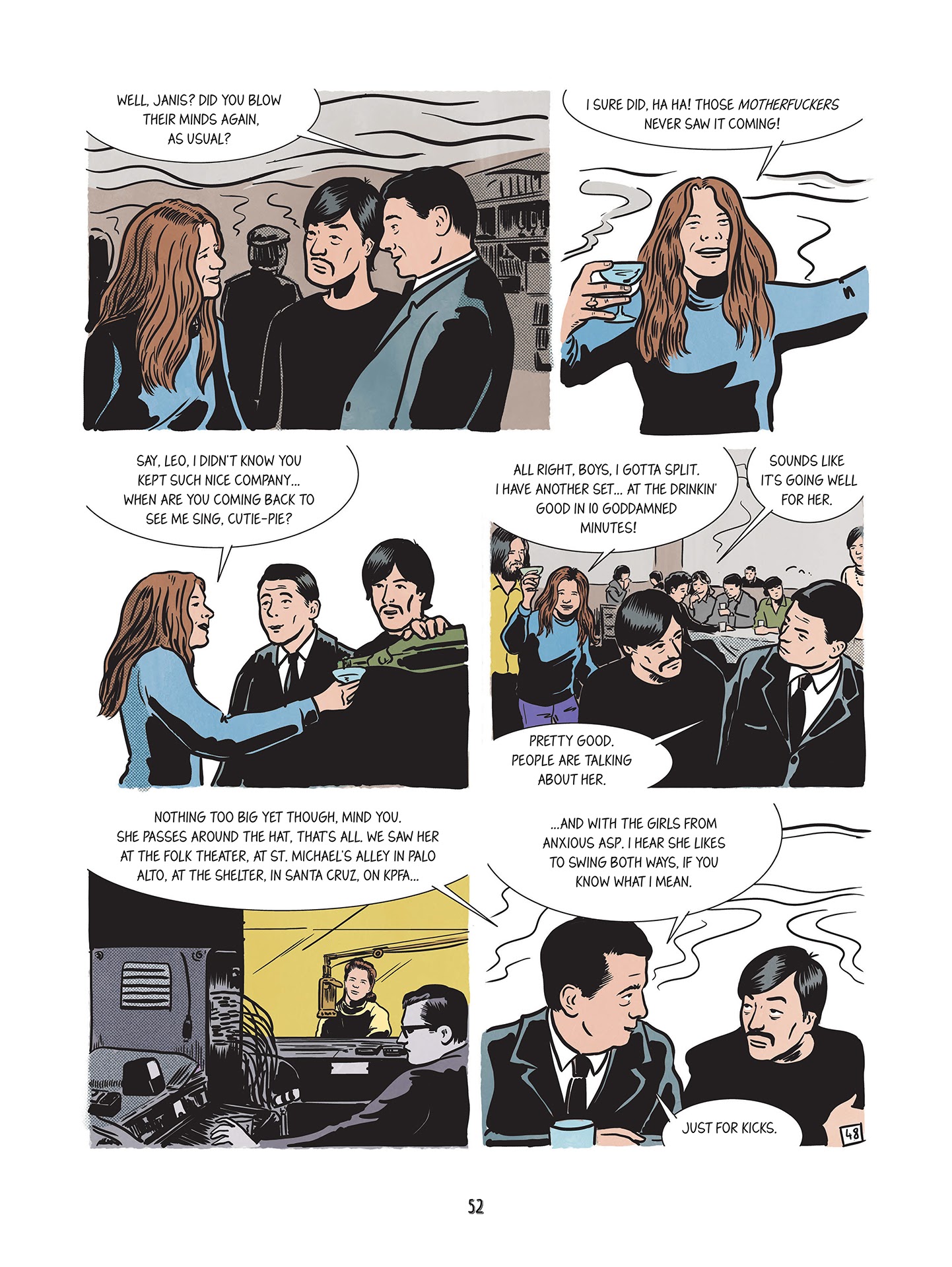 Read online Love Me Please!: The Story of Janis Joplin comic -  Issue # TPB (Part 1) - 53