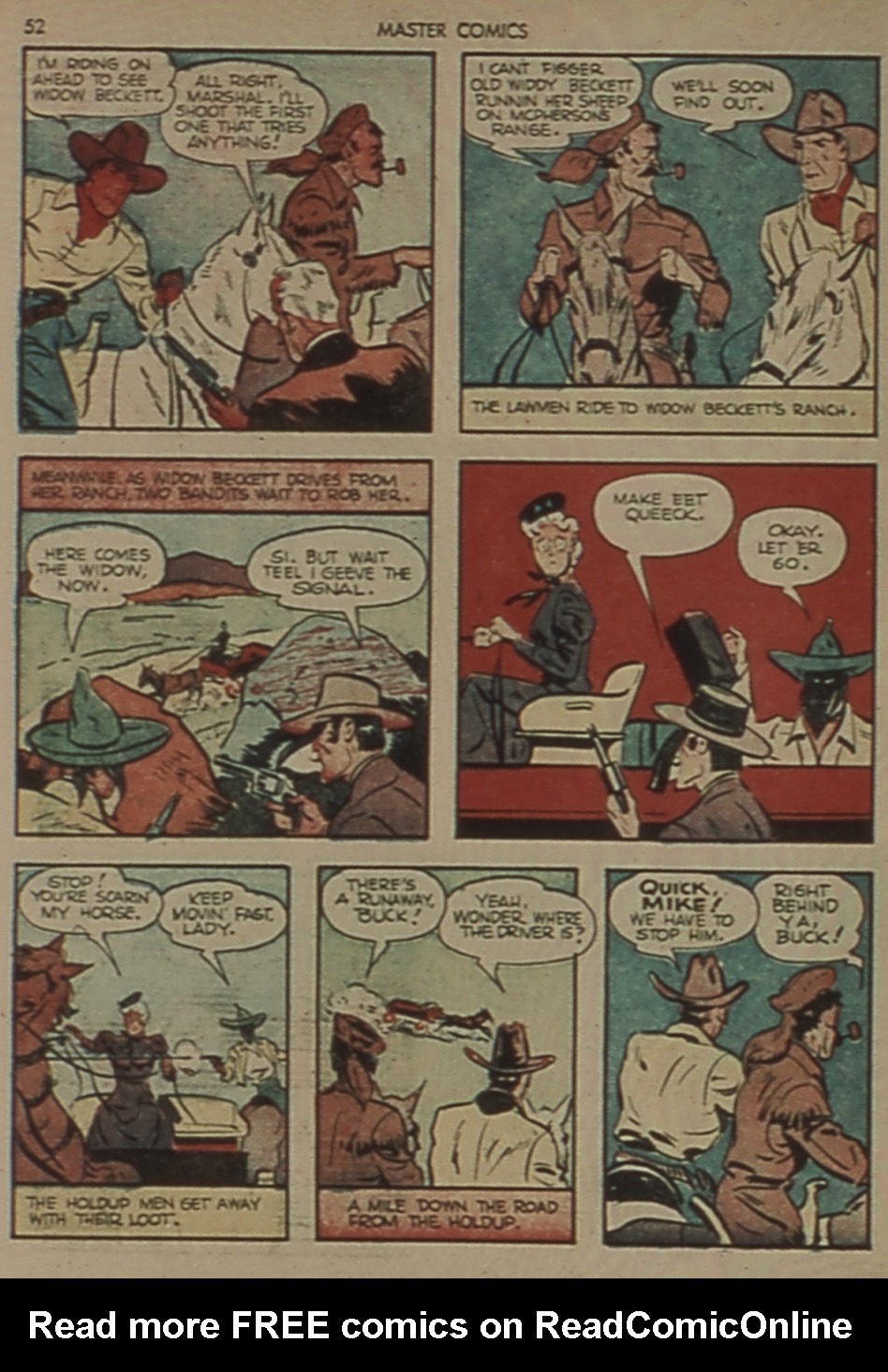 Read online Master Comics comic -  Issue #10 - 54