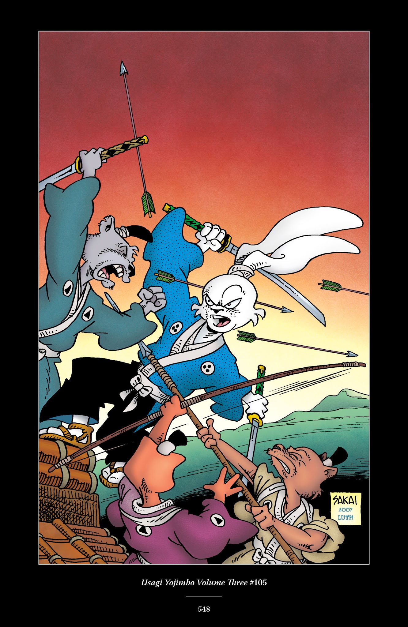 Read online The Usagi Yojimbo Saga comic -  Issue # TPB 6 - 543