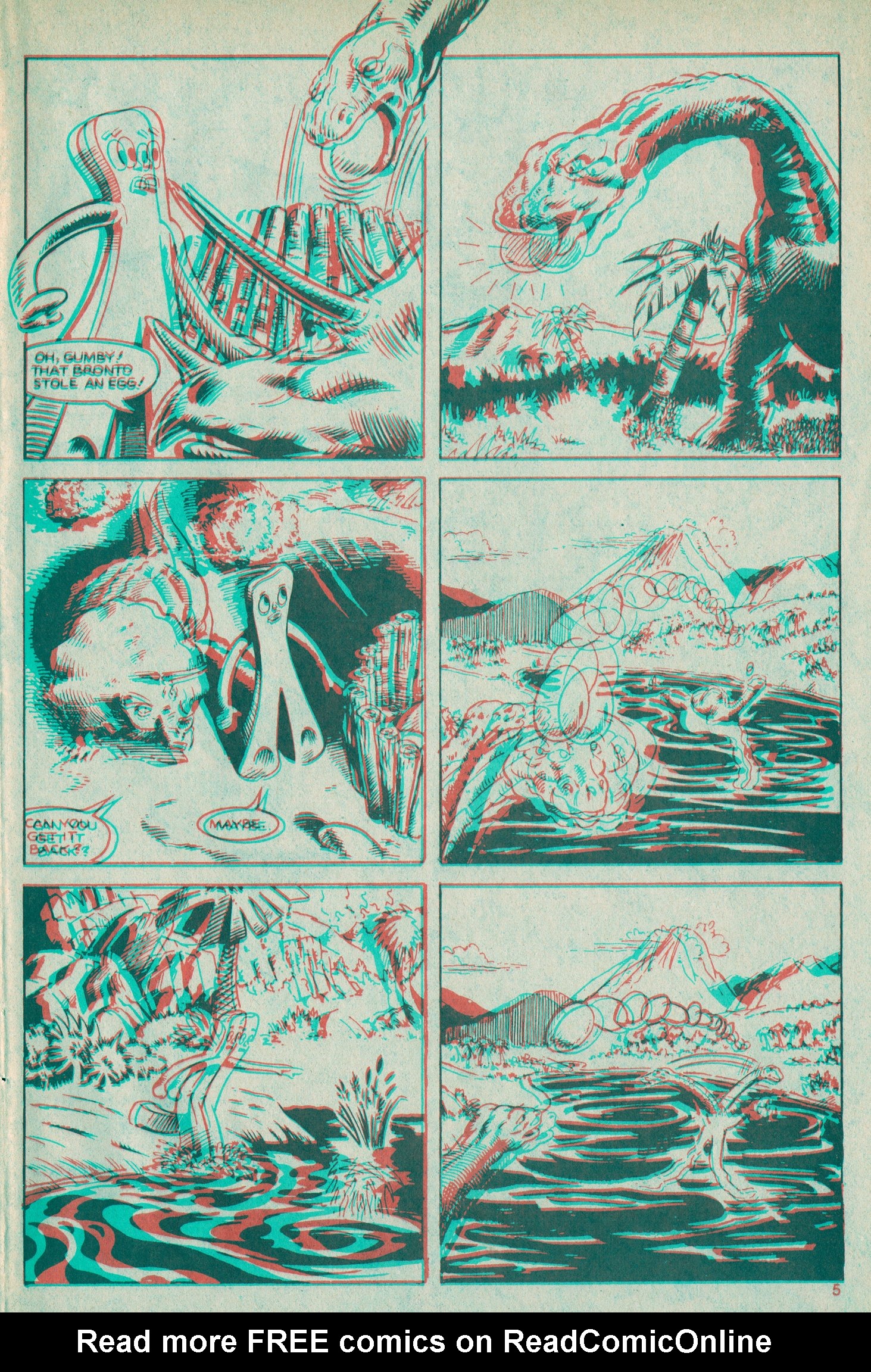 Read online Blackthorne 3-D Series comic -  Issue #14 - 7