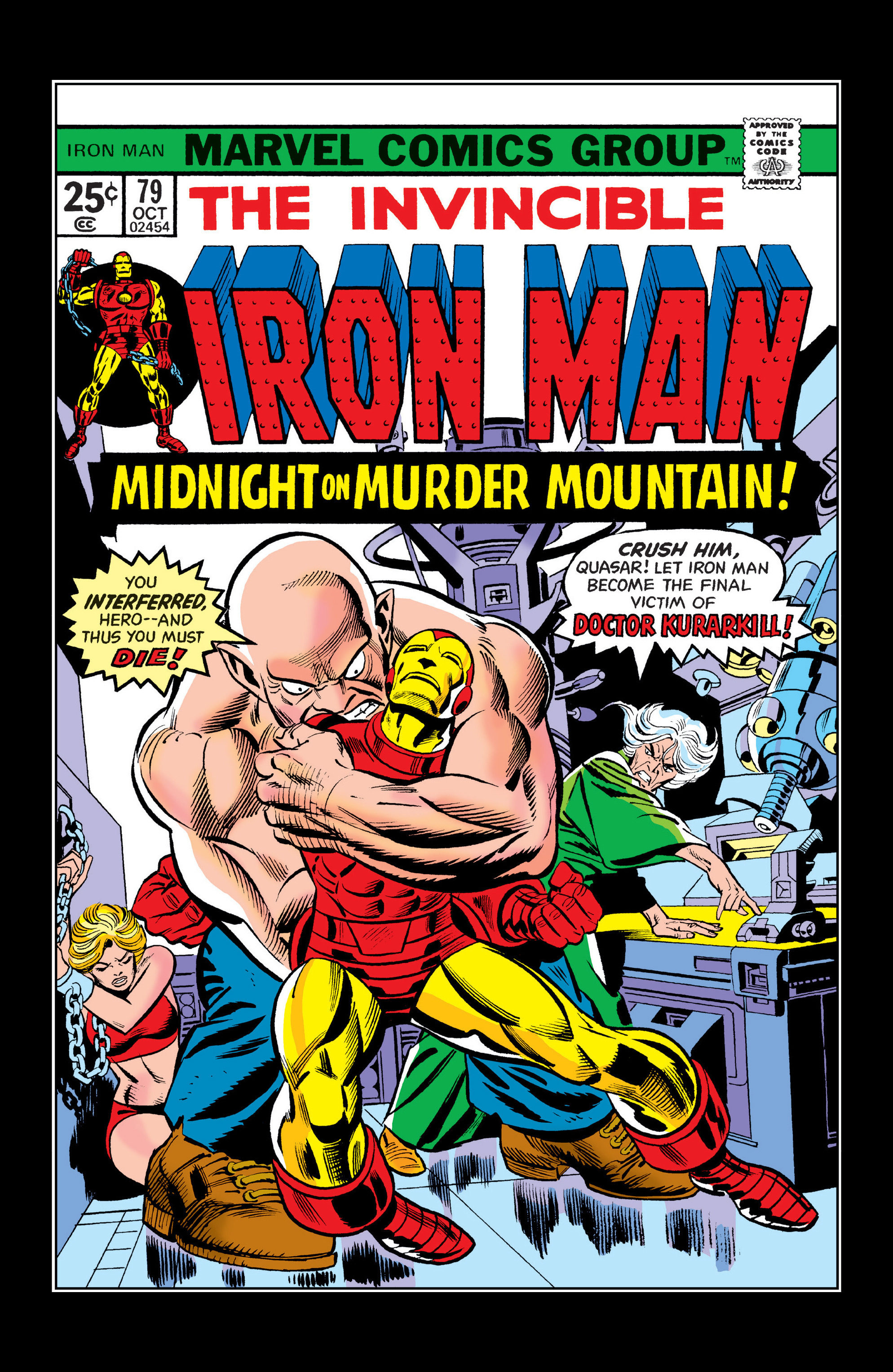 Read online Marvel Masterworks: The Invincible Iron Man comic -  Issue # TPB 10 (Part 2) - 94