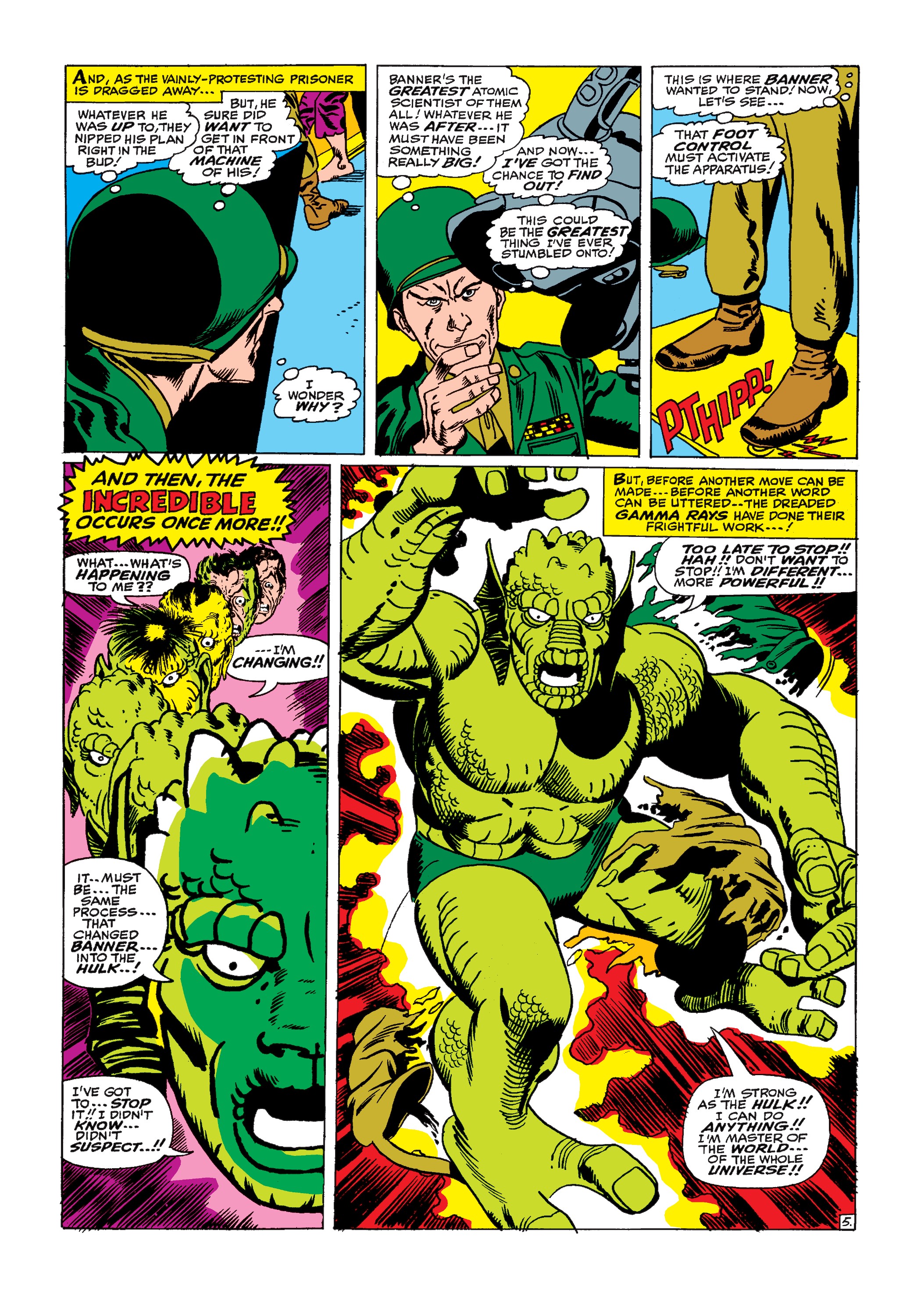 Read online Marvel Masterworks: The Incredible Hulk comic -  Issue # TPB 3 (Part 2) - 22