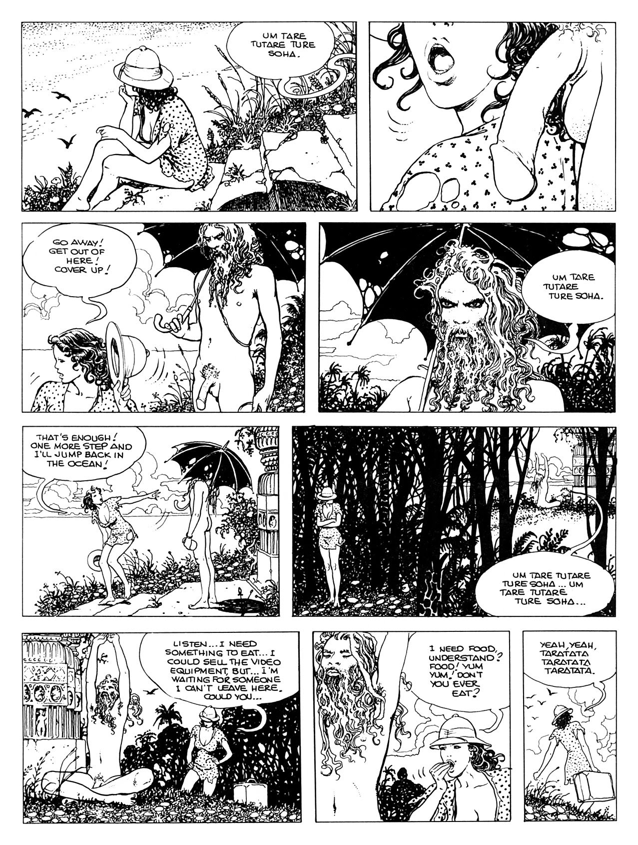 Read online Perchance to dream - The Indian adventures of Giuseppe Bergman comic -  Issue # TPB - 82