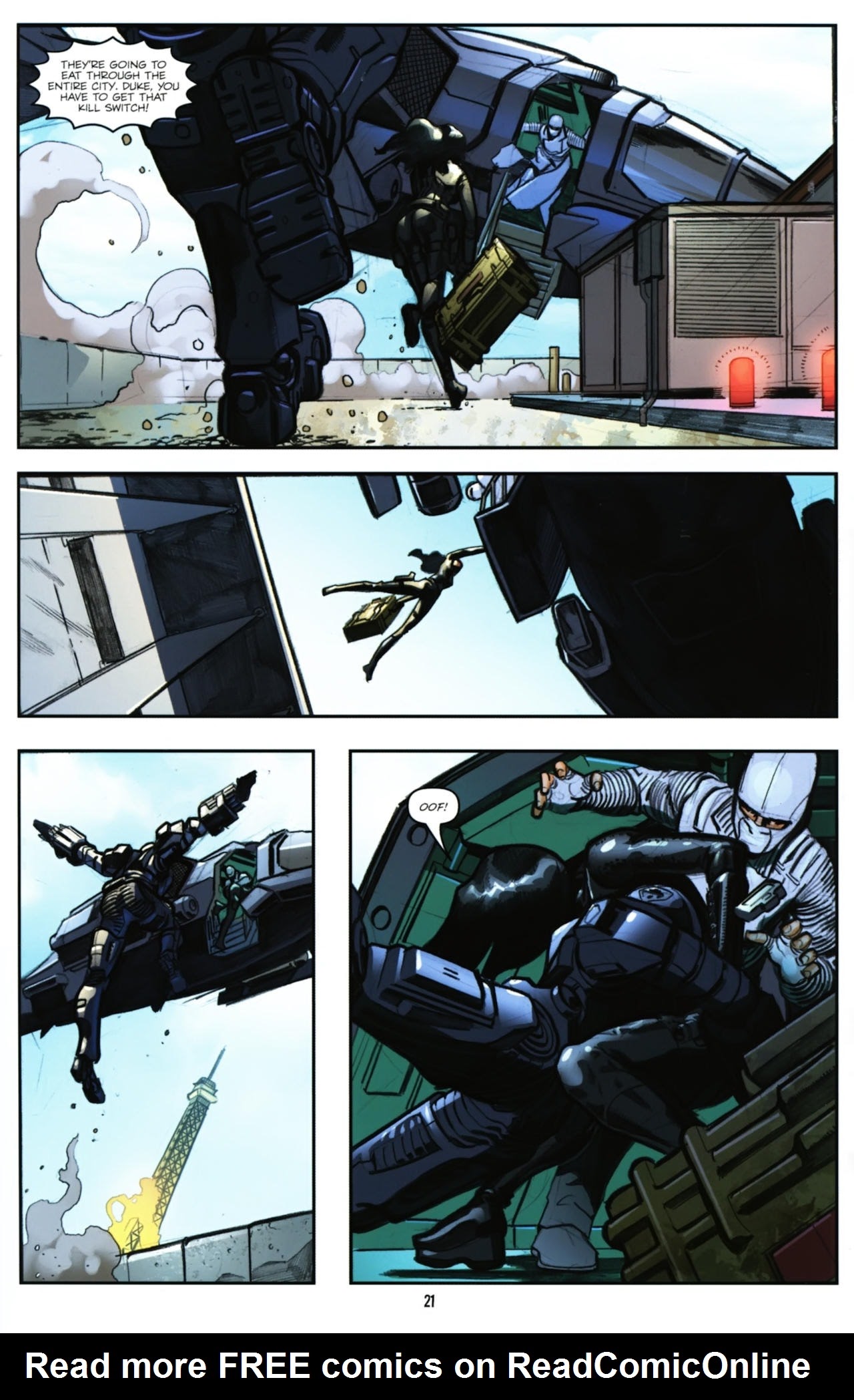 Read online G.I. Joe: Rise Of Cobra Movie Adaptation comic -  Issue #3 - 24