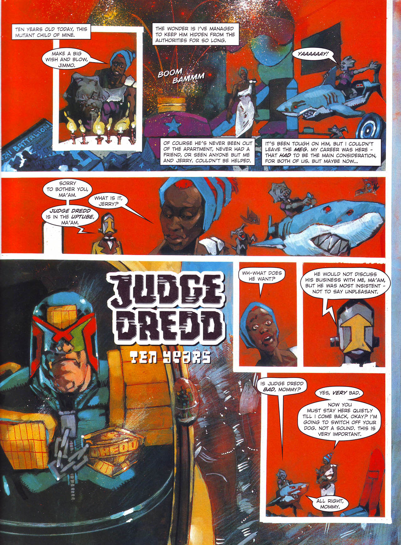 Read online Judge Dredd Megazine (vol. 3) comic -  Issue #70 - 3