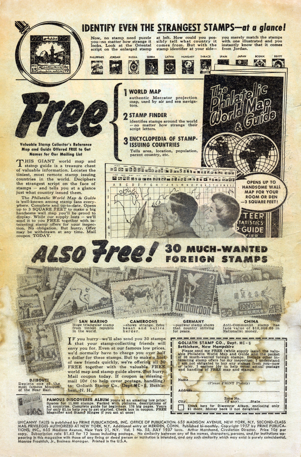 Read online Uncanny Tales comic -  Issue #55 - 2