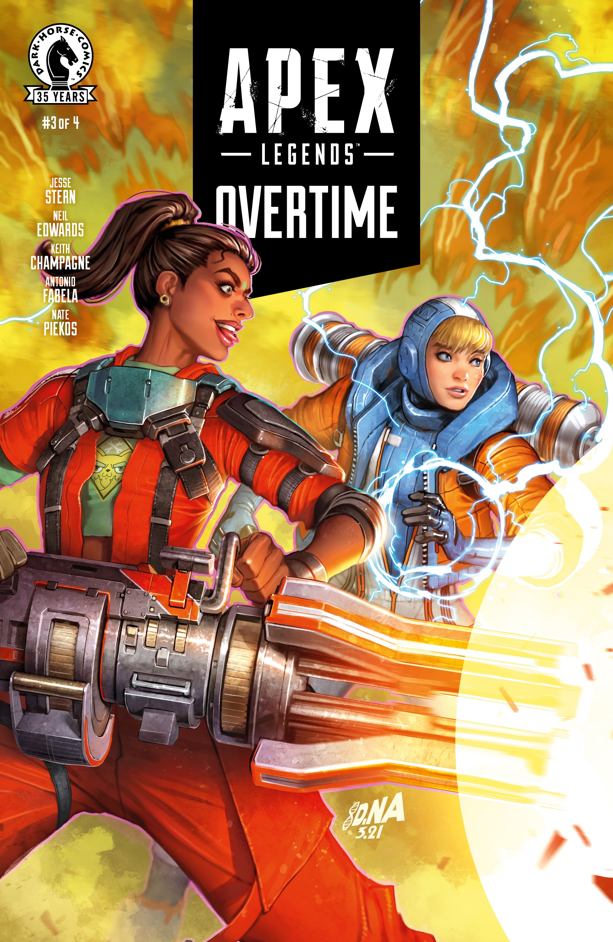 Read online Apex Legends: Overtime comic -  Issue #3 - 1