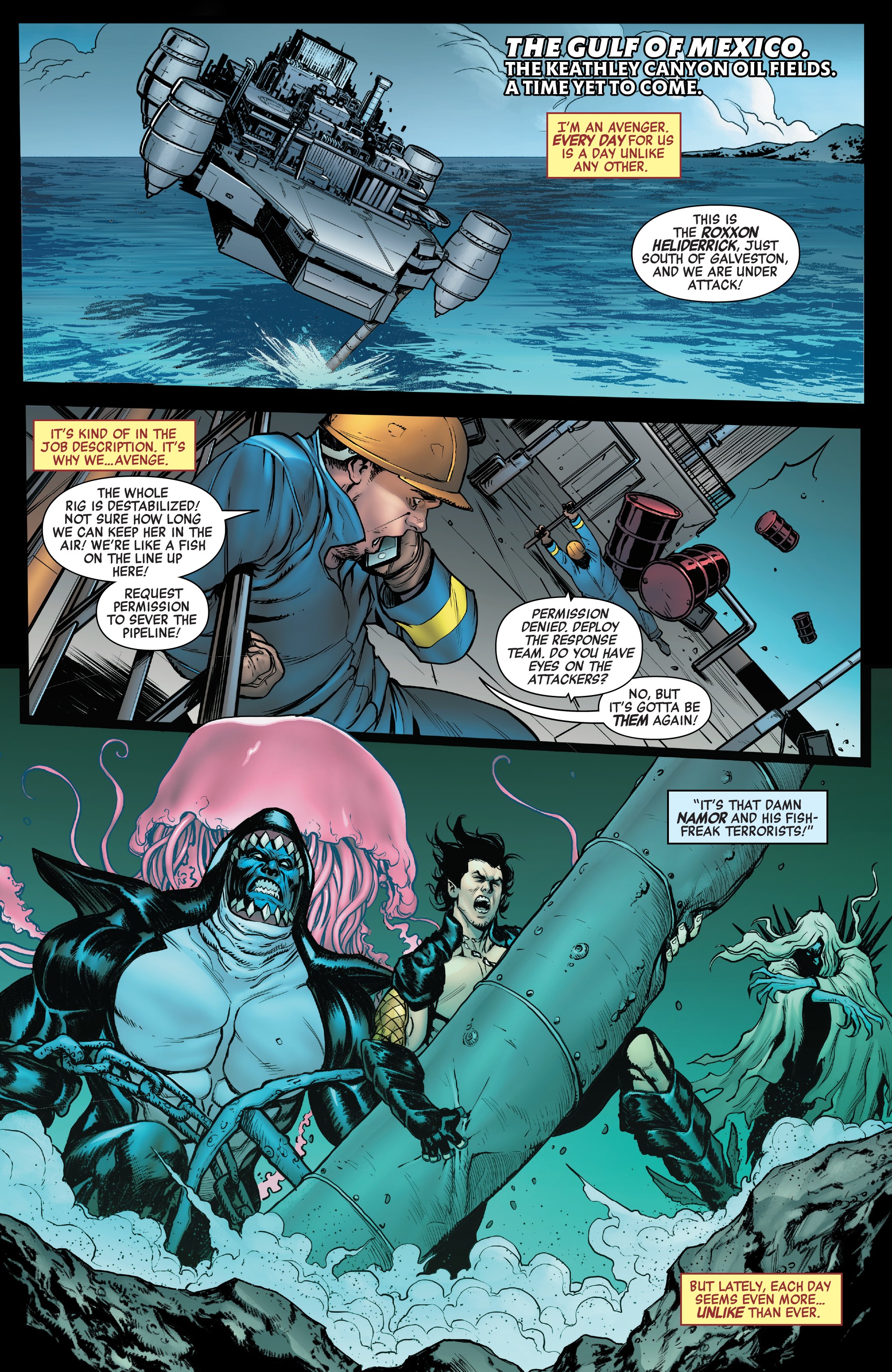 Read online Free Comic Book Day 2019 comic -  Issue # Avengers-Savage Avengers - 3