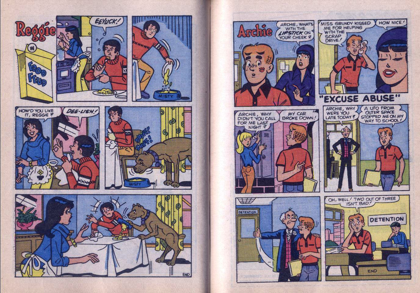 Read online Archie...Archie Andrews, Where Are You? Digest Magazine comic -  Issue #62 - 34