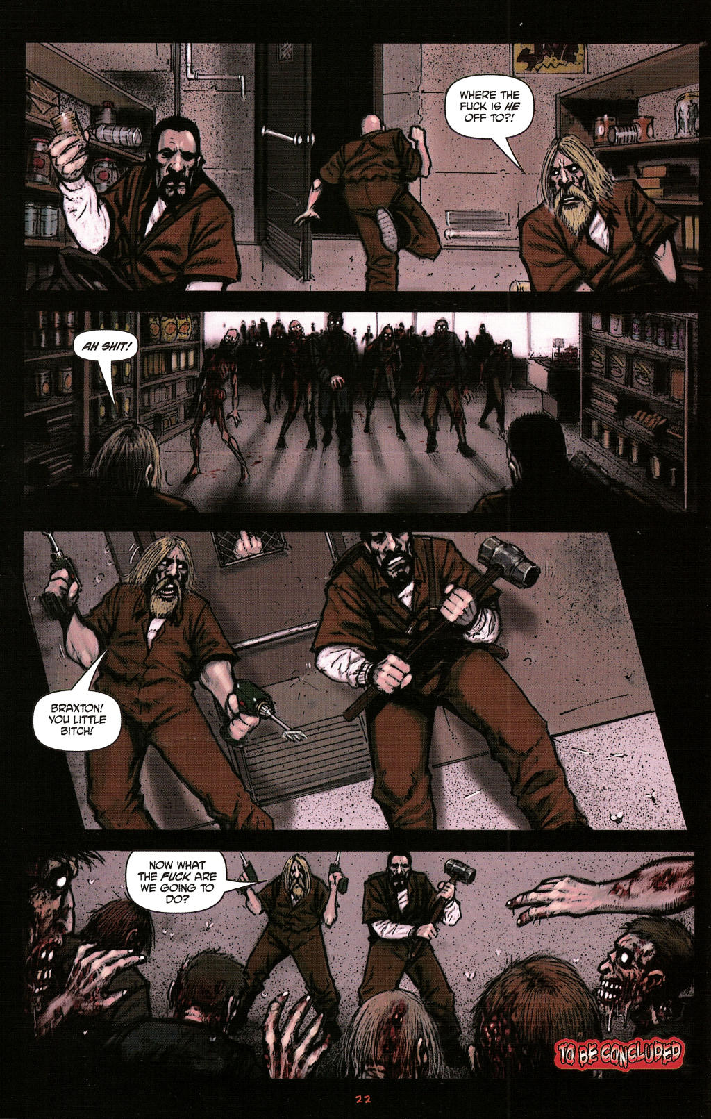 Read online Zombies! Feast comic -  Issue #4 - 24