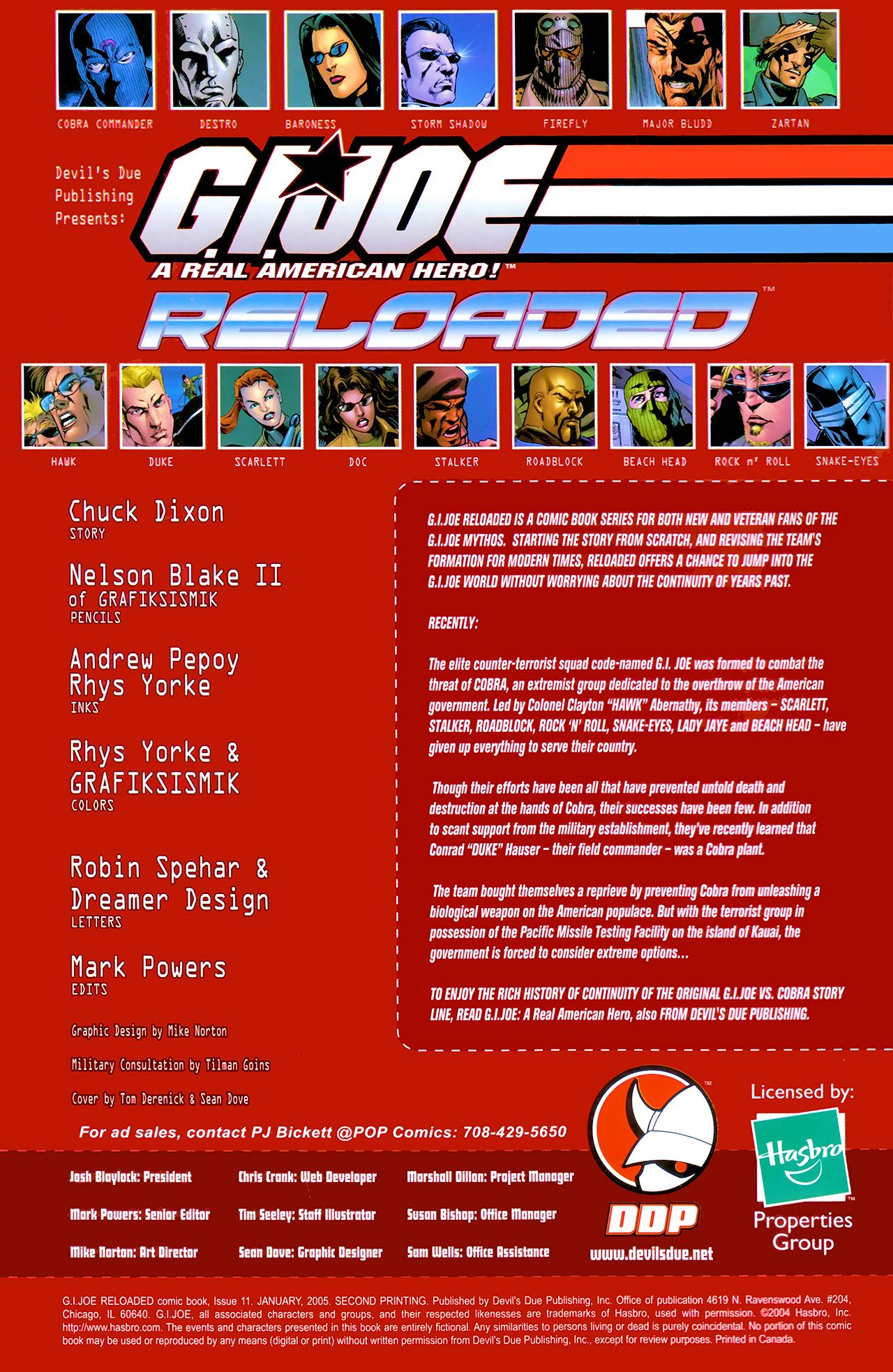 Read online G.I. Joe Reloaded comic -  Issue #11 - 3