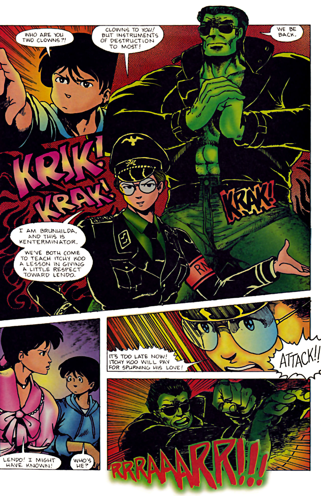 Read online Ninja High School In Color comic -  Issue #7 - 22