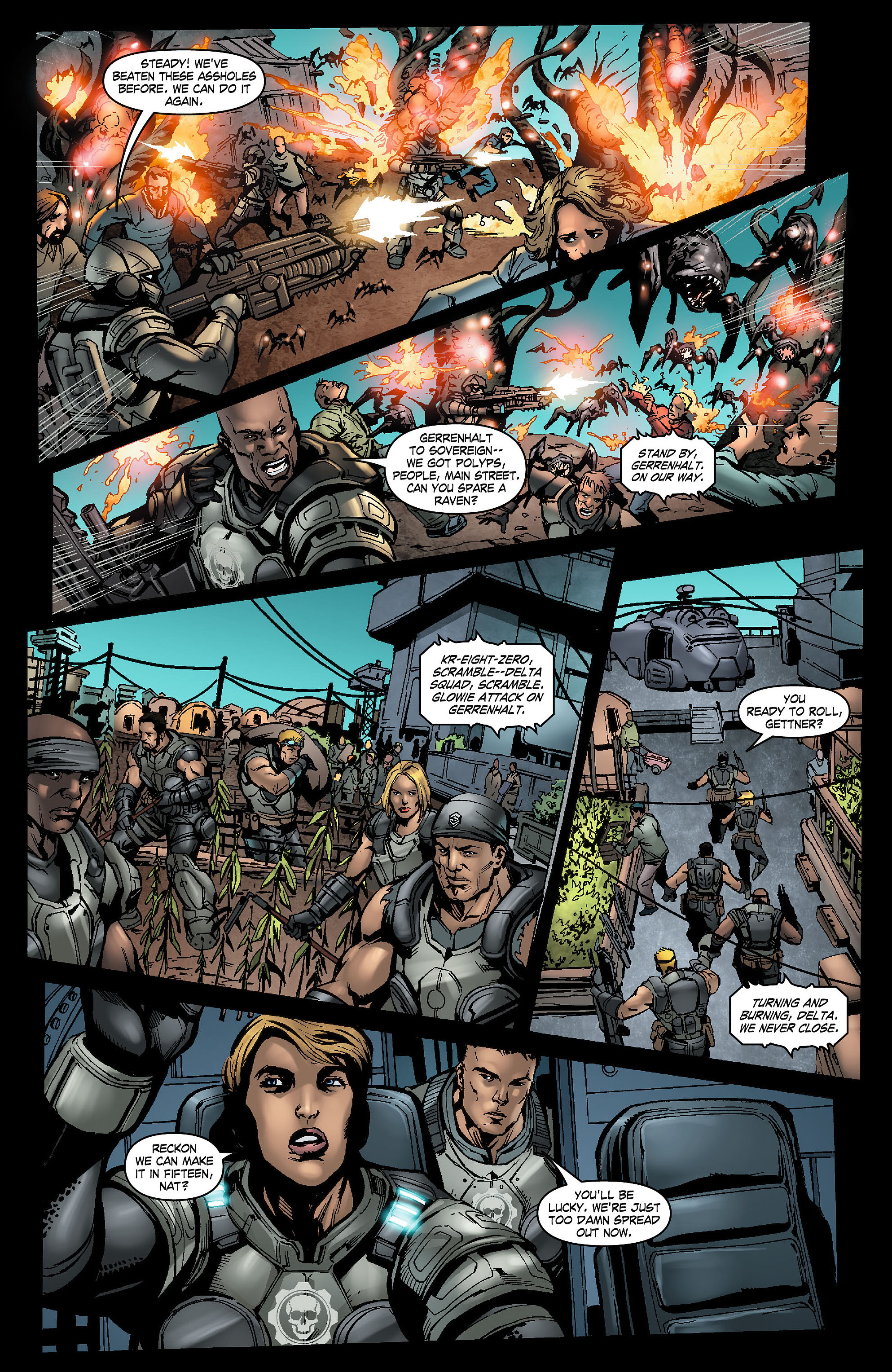 Read online Gears Of War comic -  Issue #22 - 14