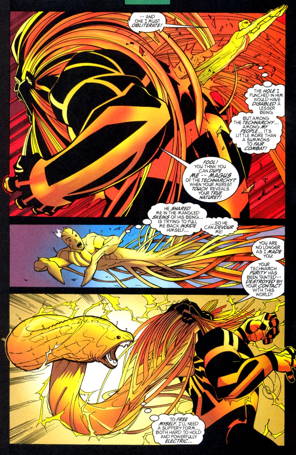 Read online Warlock (1999) comic -  Issue #9 - 5