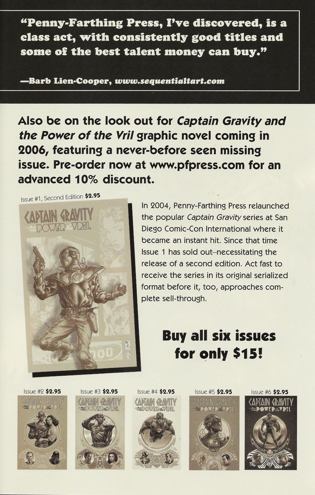 Read online Captain Gravity And The Power Of Vril comic -  Issue #6 - 33