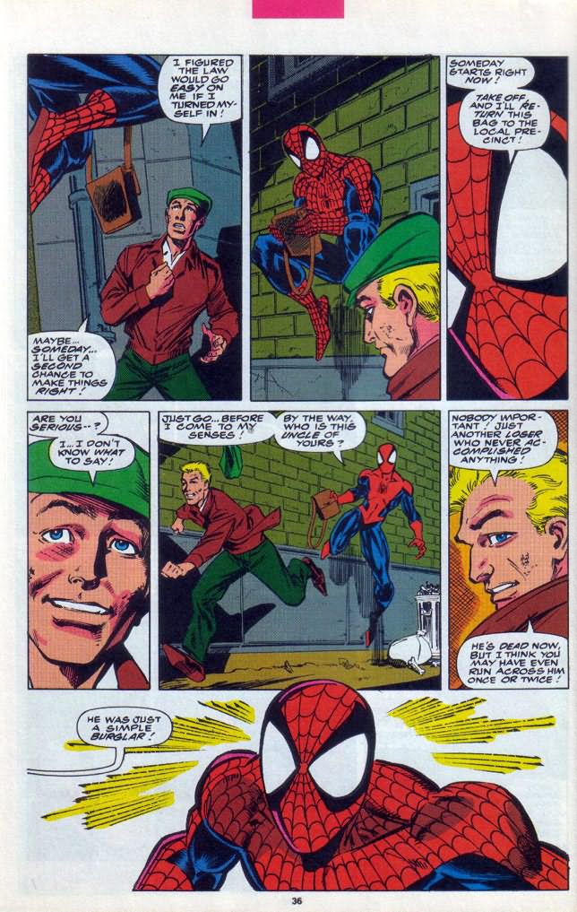 Read online Spider-Man (1990) comic -  Issue #26 - With Great Responsibility - 29