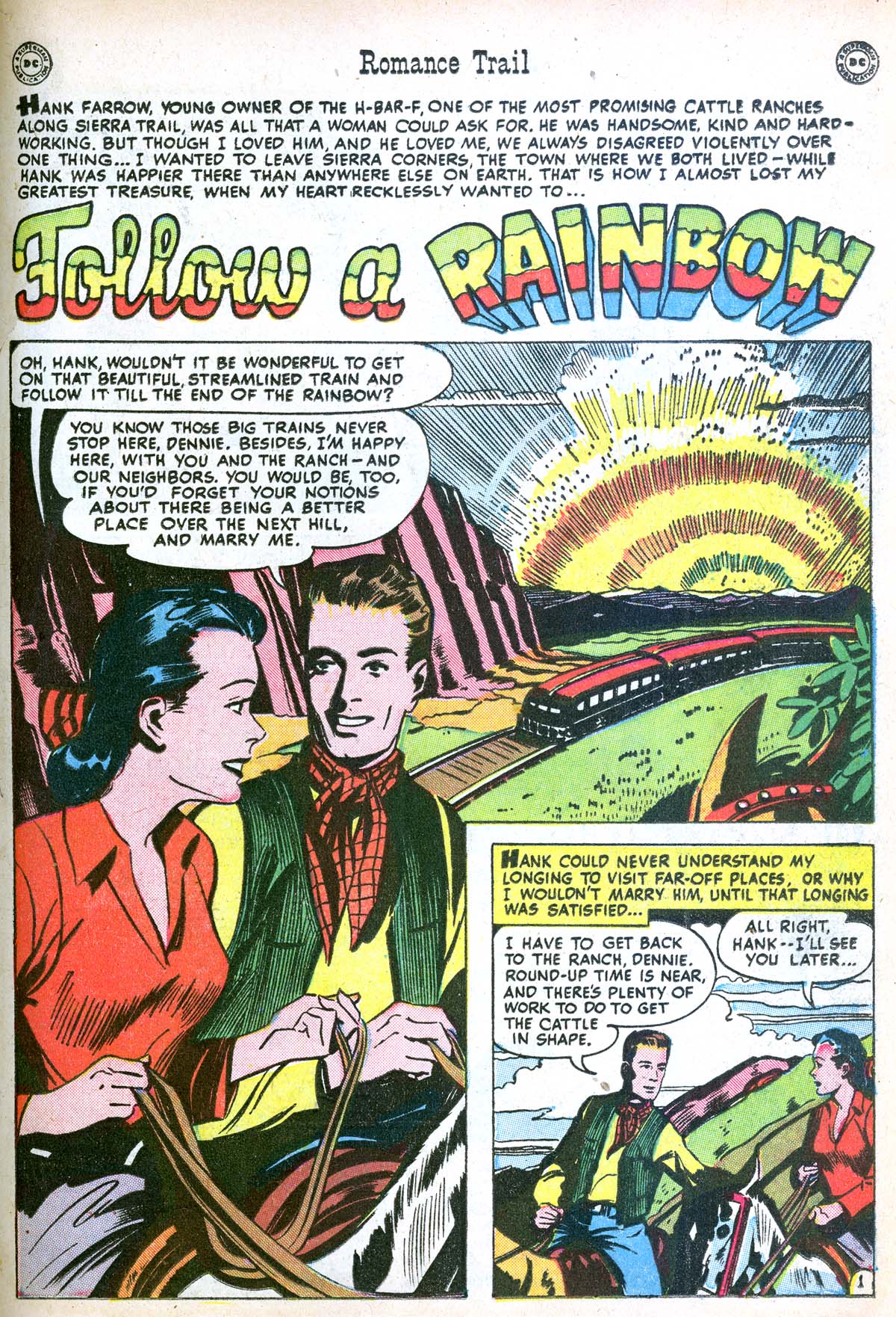 Read online Romance Trail comic -  Issue #2 - 27