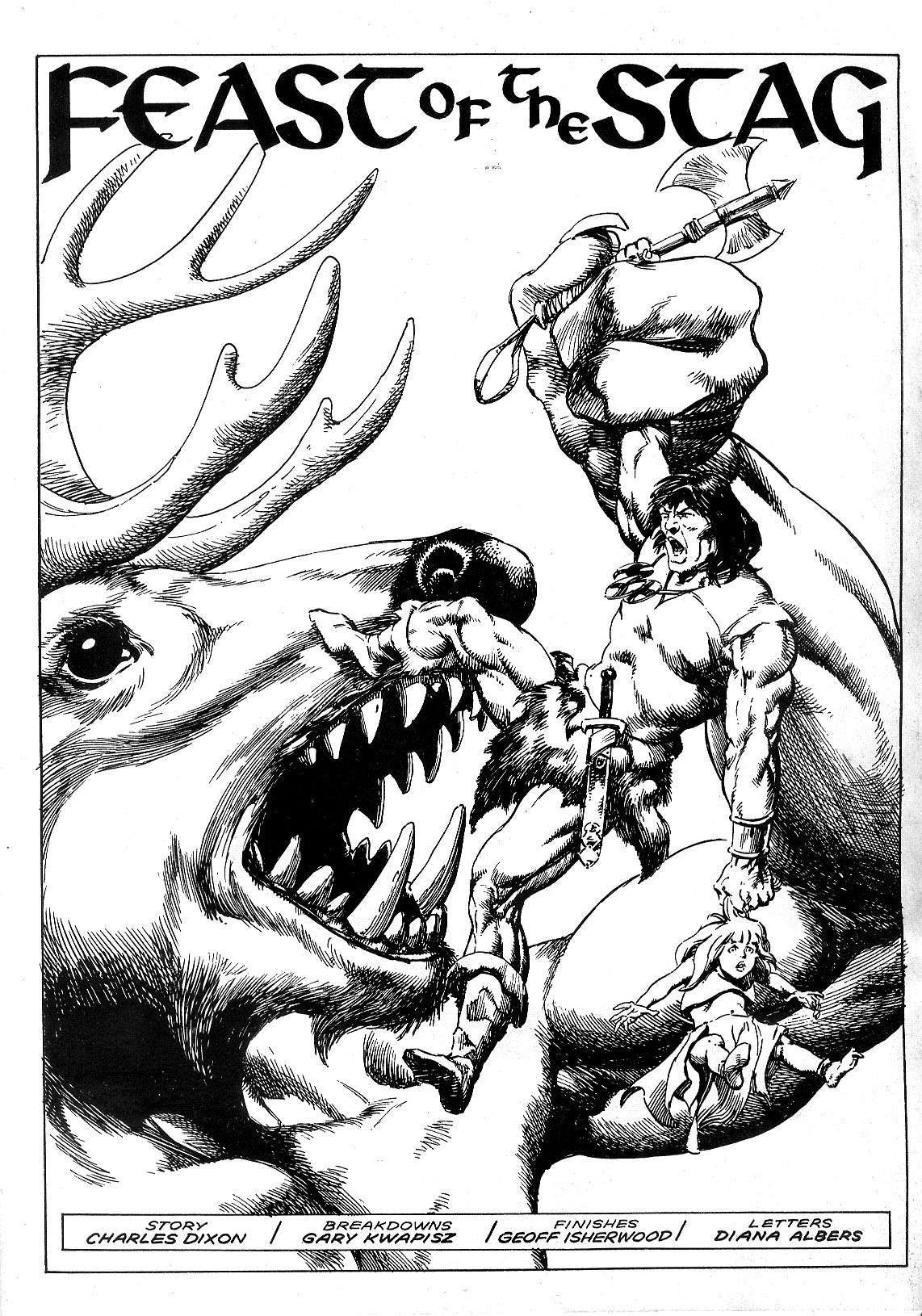 Read online The Savage Sword Of Conan comic -  Issue #145 - 7