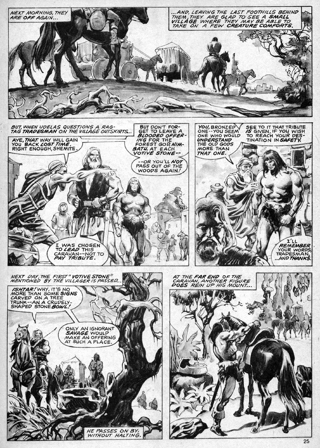 Read online The Savage Sword Of Conan comic -  Issue #69 - 25
