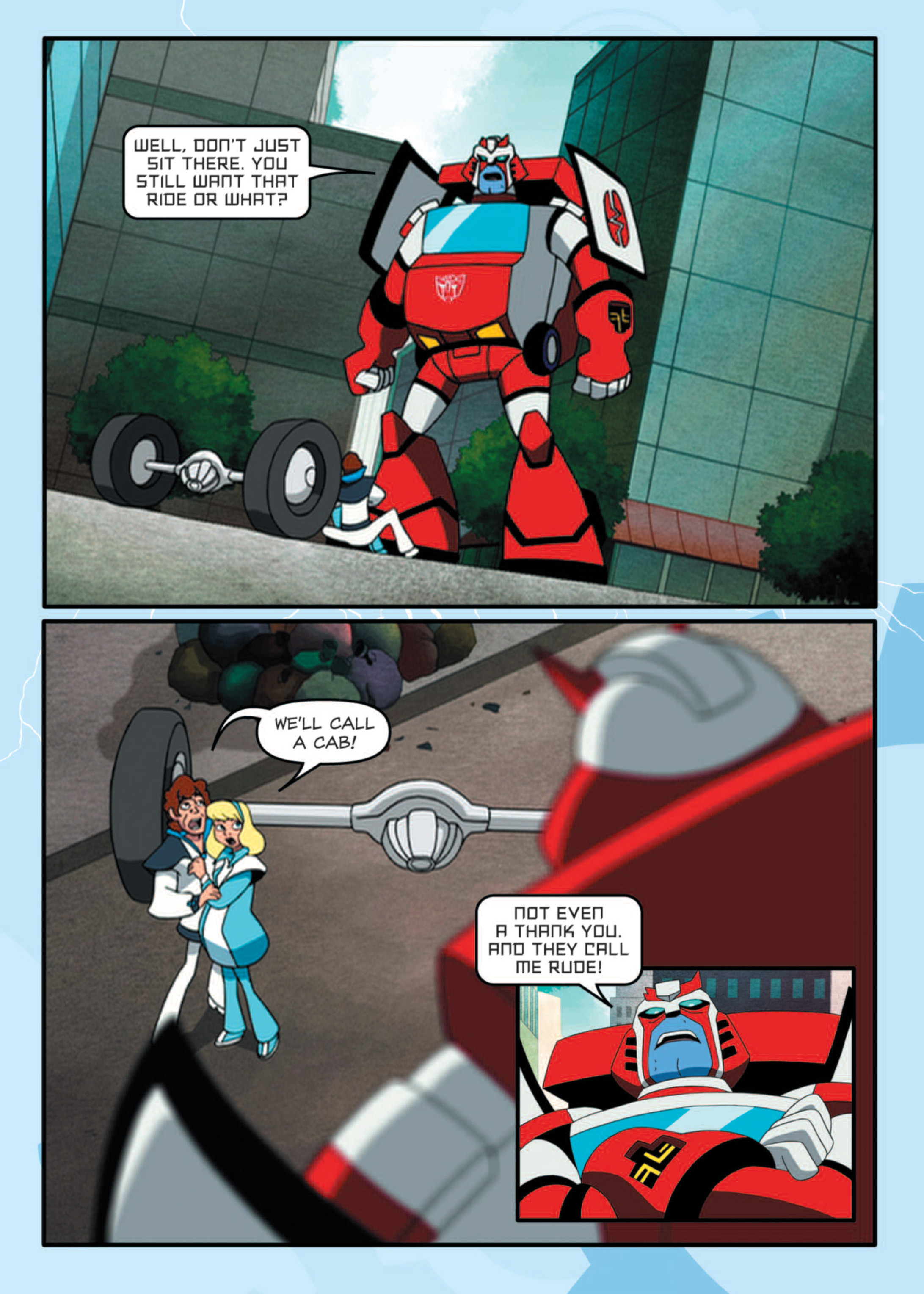Read online Transformers Animated comic -  Issue #9 - 49