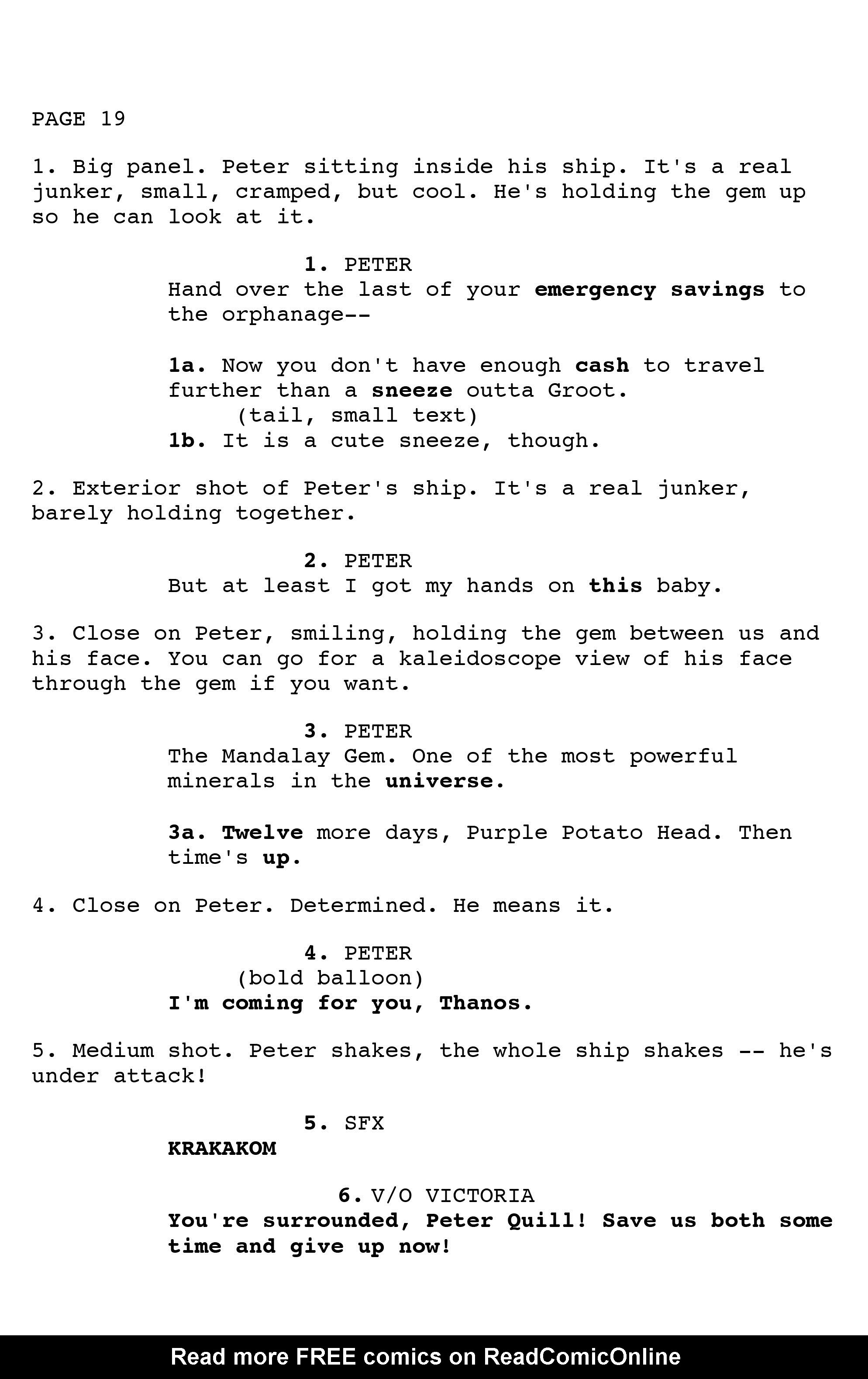 Read online Legendary Star-Lord comic -  Issue # _Special - 135