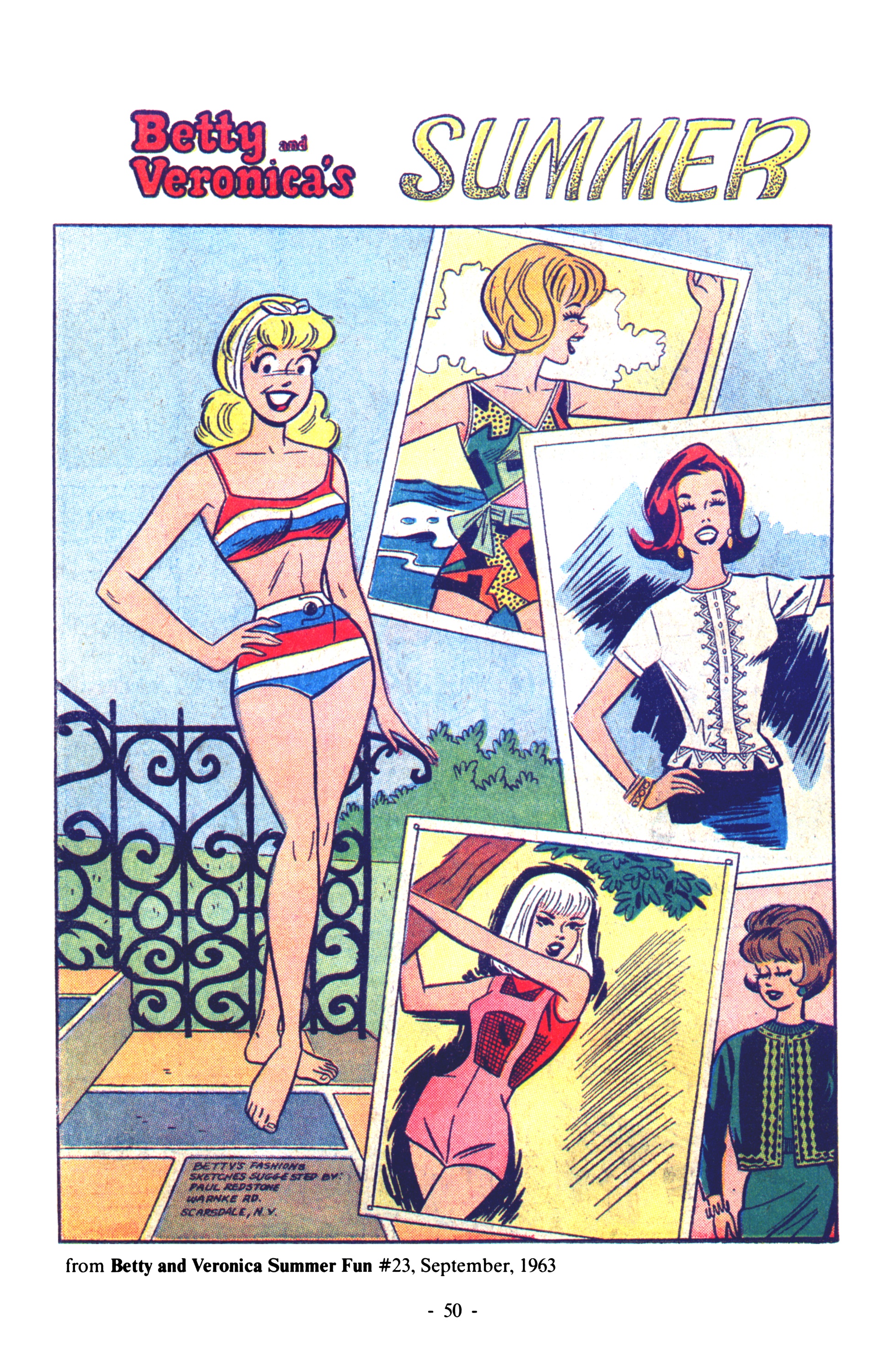 Read online Best of Betty and Veronica Summer Fun comic -  Issue # TPB (Part 1) - 70