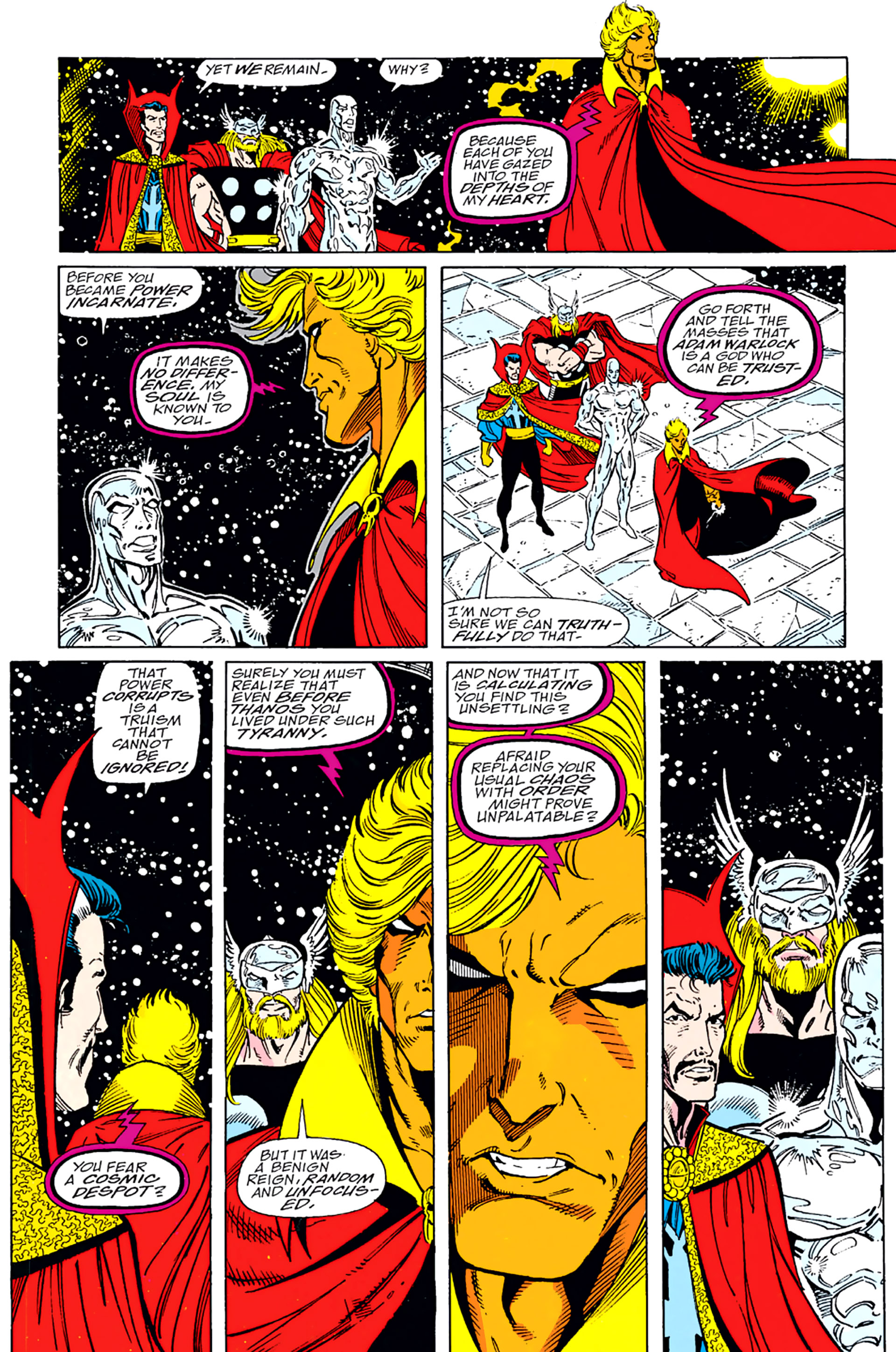 Read online Infinity Gauntlet (1991) comic -  Issue #6 - 32